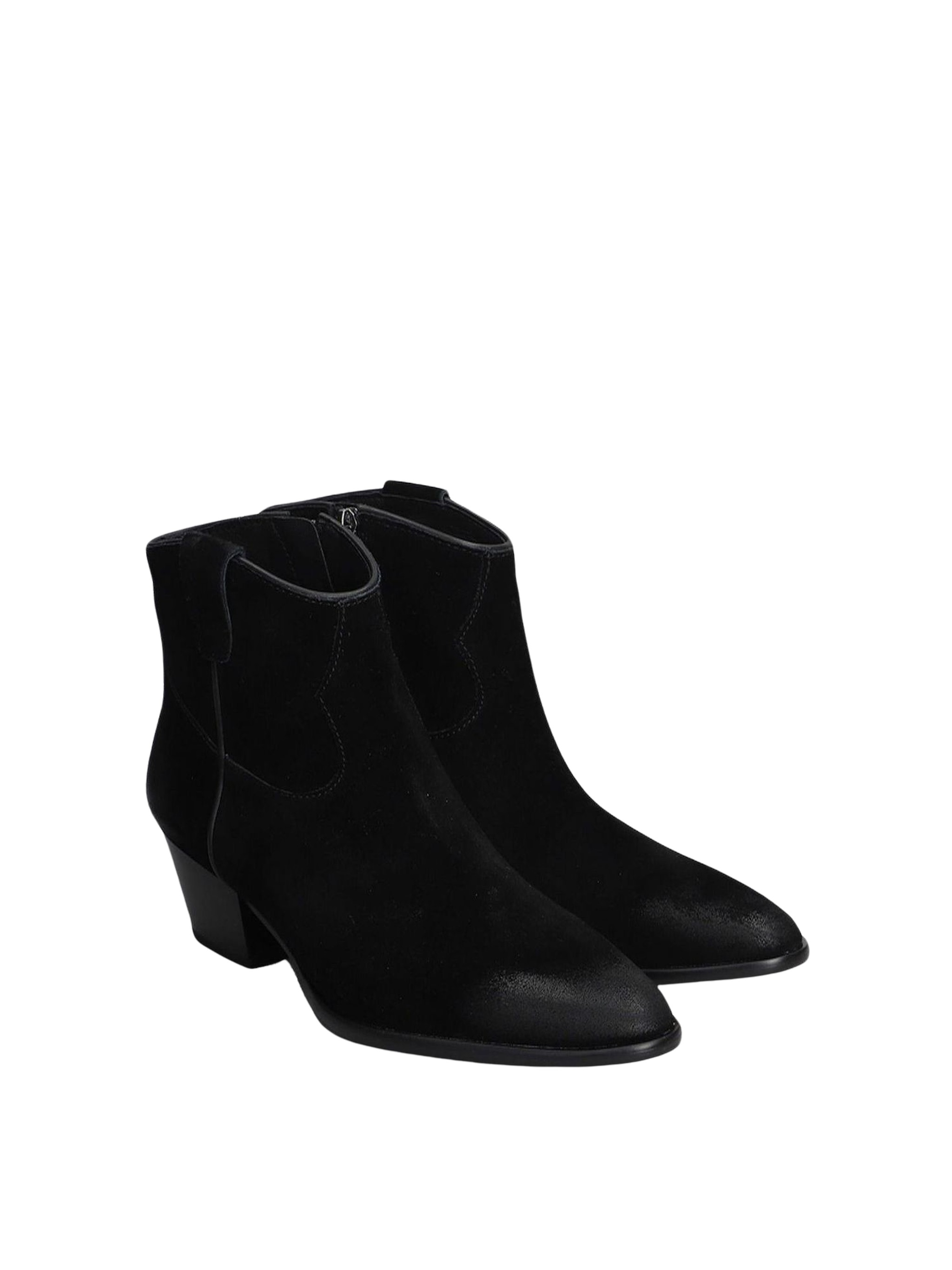 Ash Fame Texan Ankle Boots