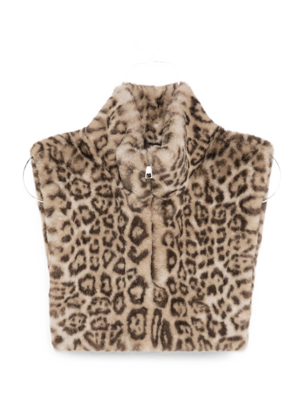 Apparis Faux Fur Zip-Up Cape