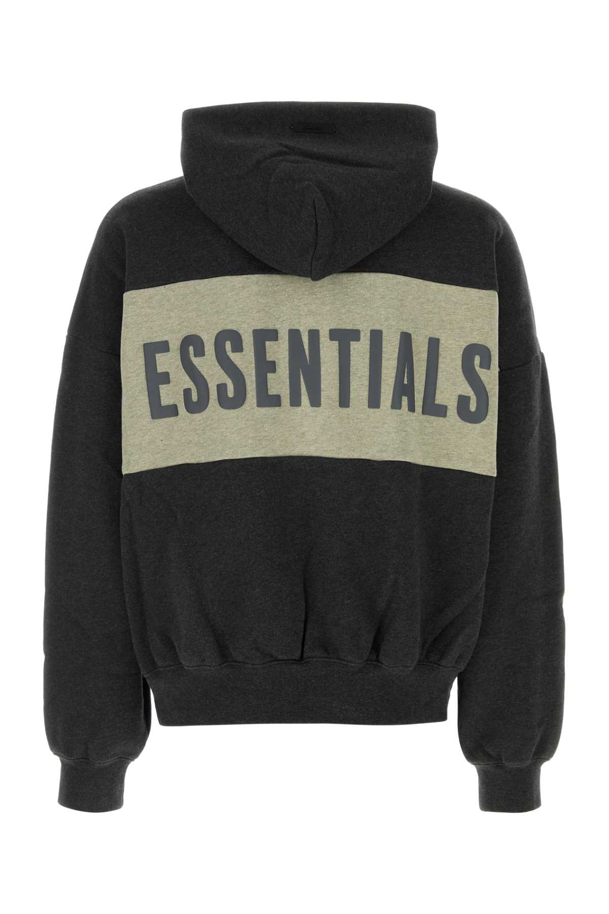 FEAR of GOD Essential Cropped Relaxed Panelled Hoodie