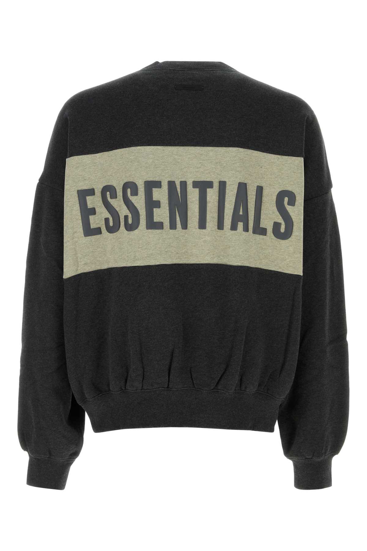 FEAR of GOD Essential Cropped Relaxed Panelled Sweatshirt