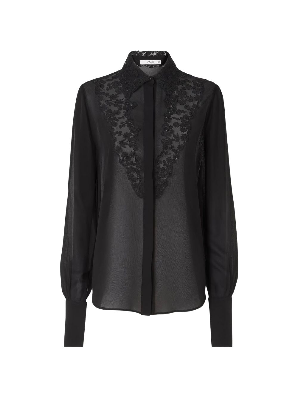 Fendi Black Virgin Wool Jacket