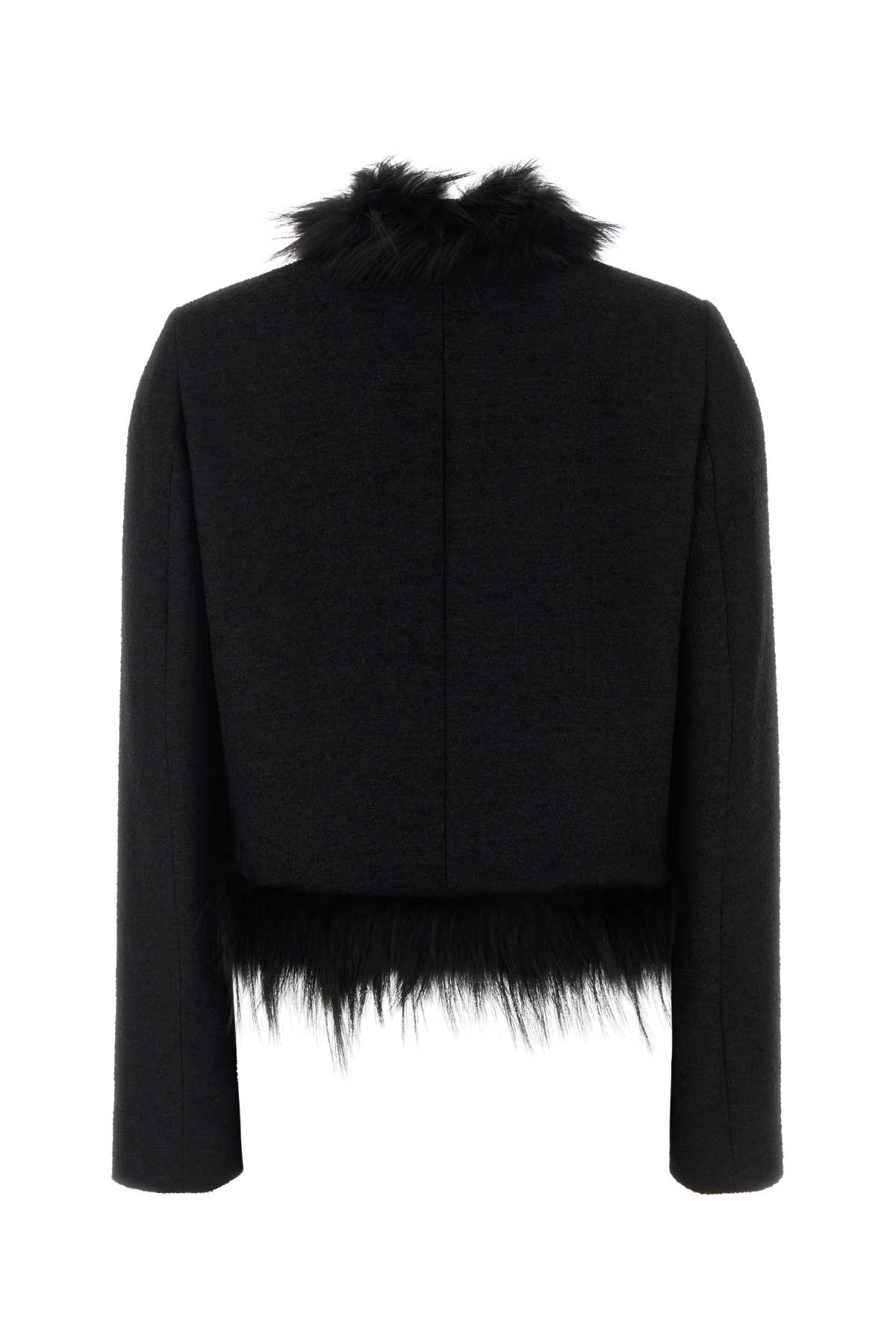 Fendi Blouson Wo Boucle+Fox