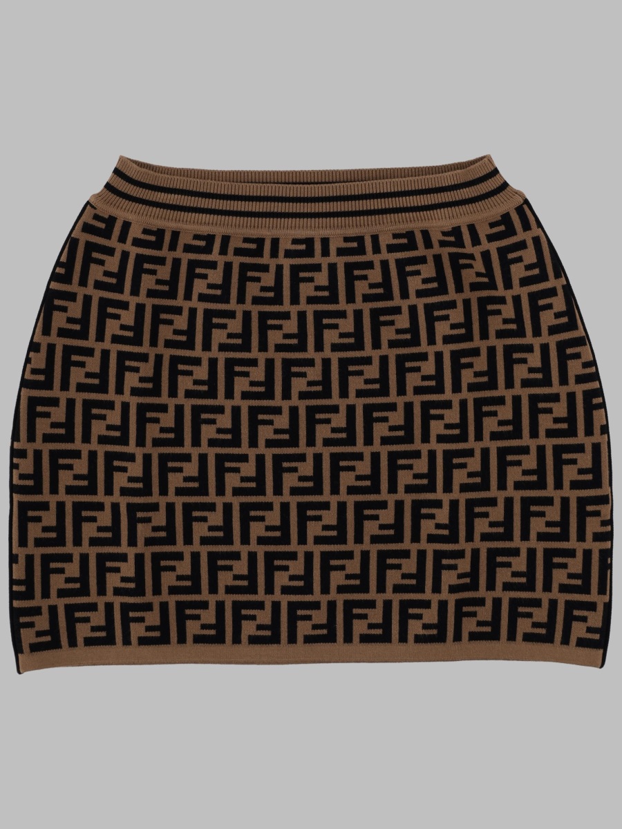 Fendi Gonna Ff Knit