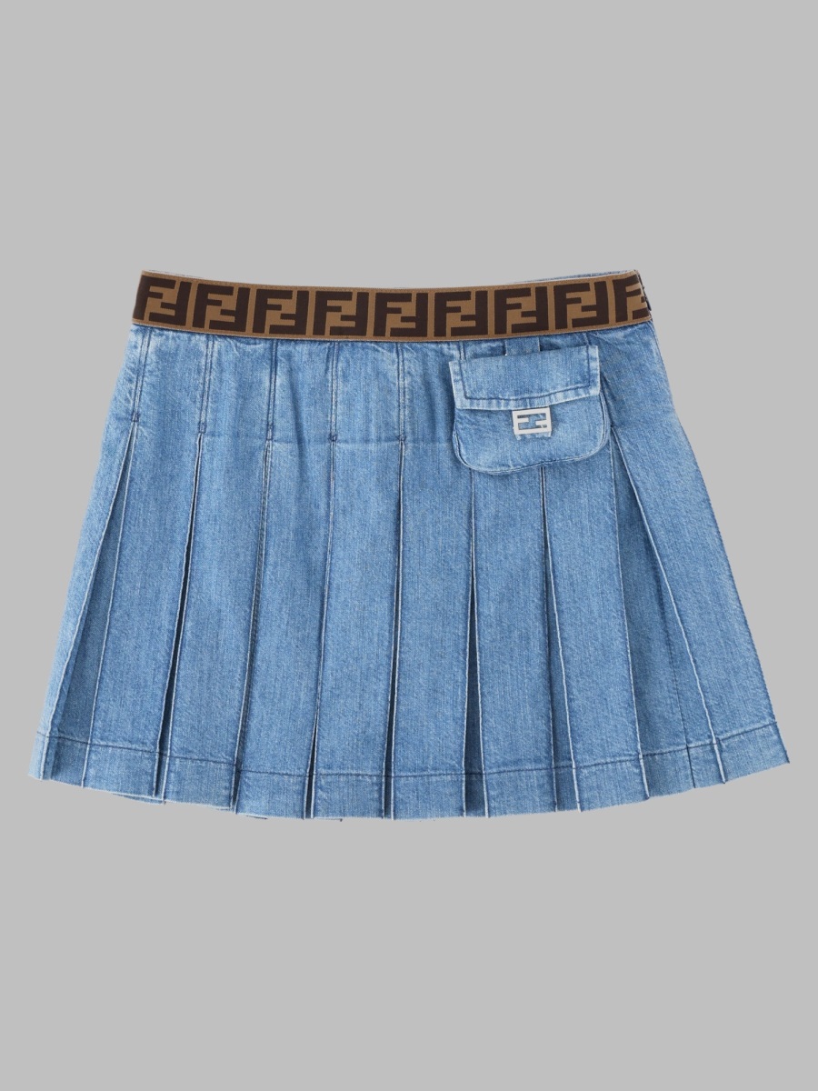 Fendi Gonna Light Denim
