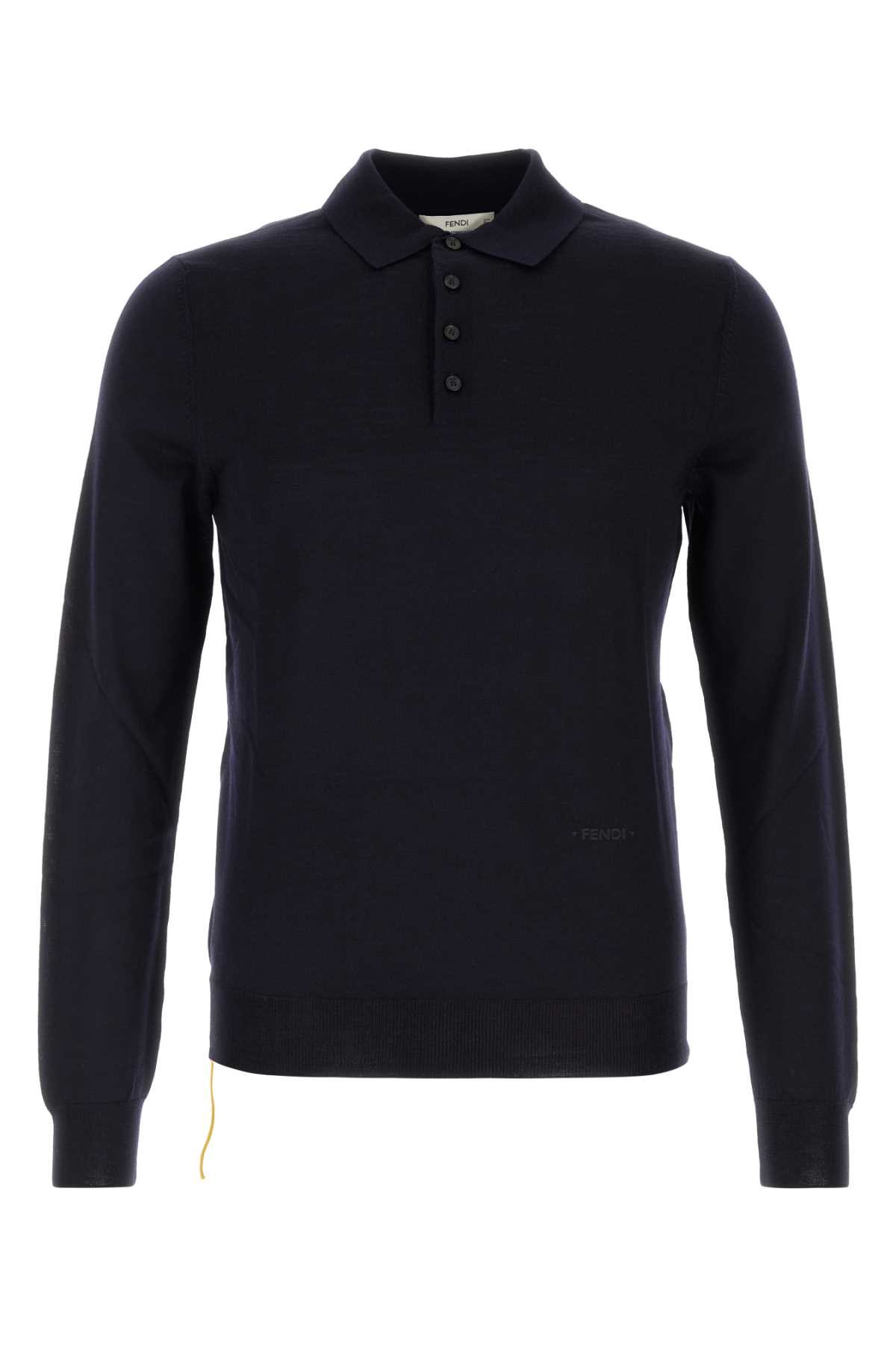Fendi Polo M.l. Basic Fine Merino