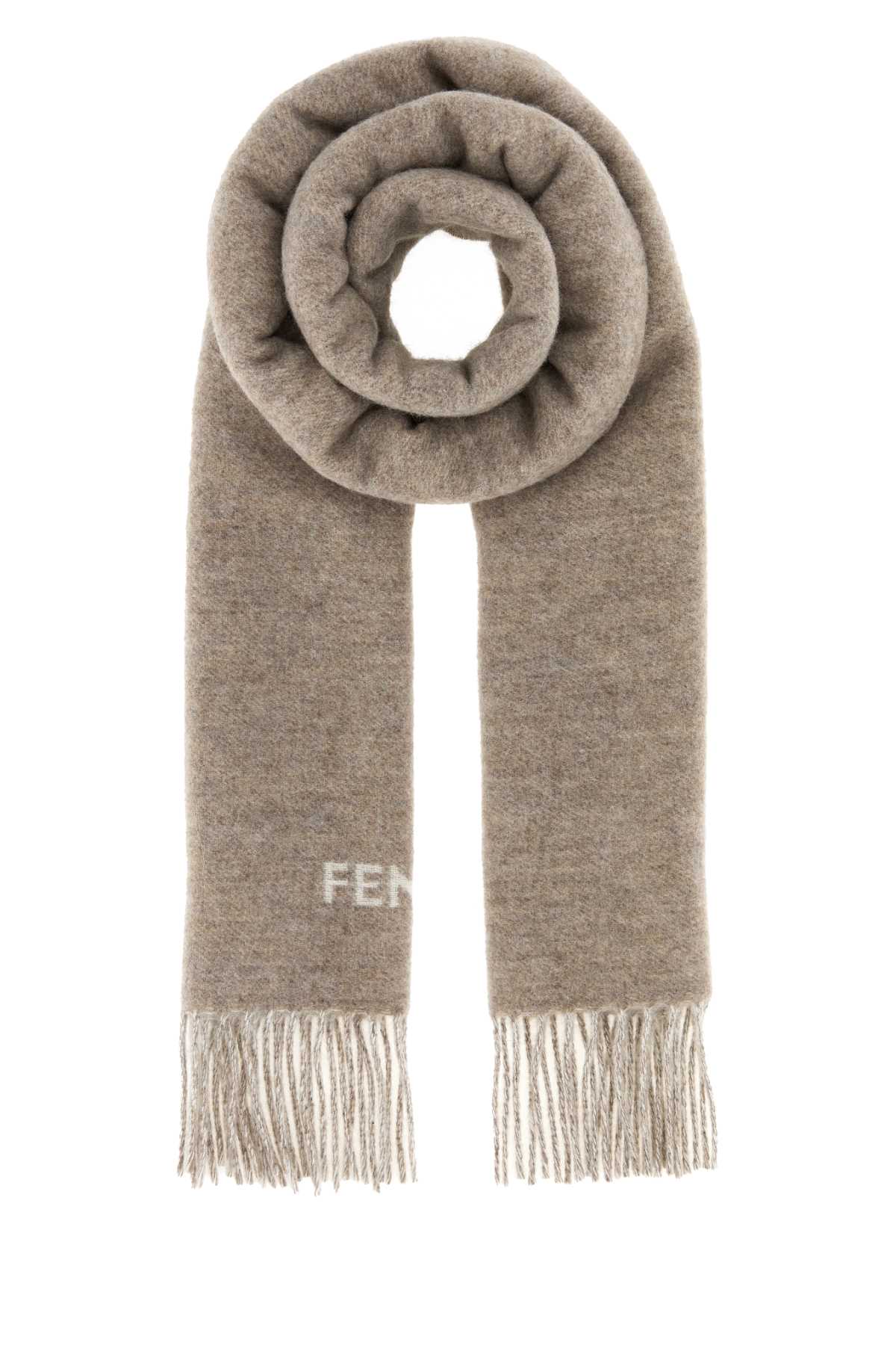 Fendi Sciarpa Fendi Bicolore
