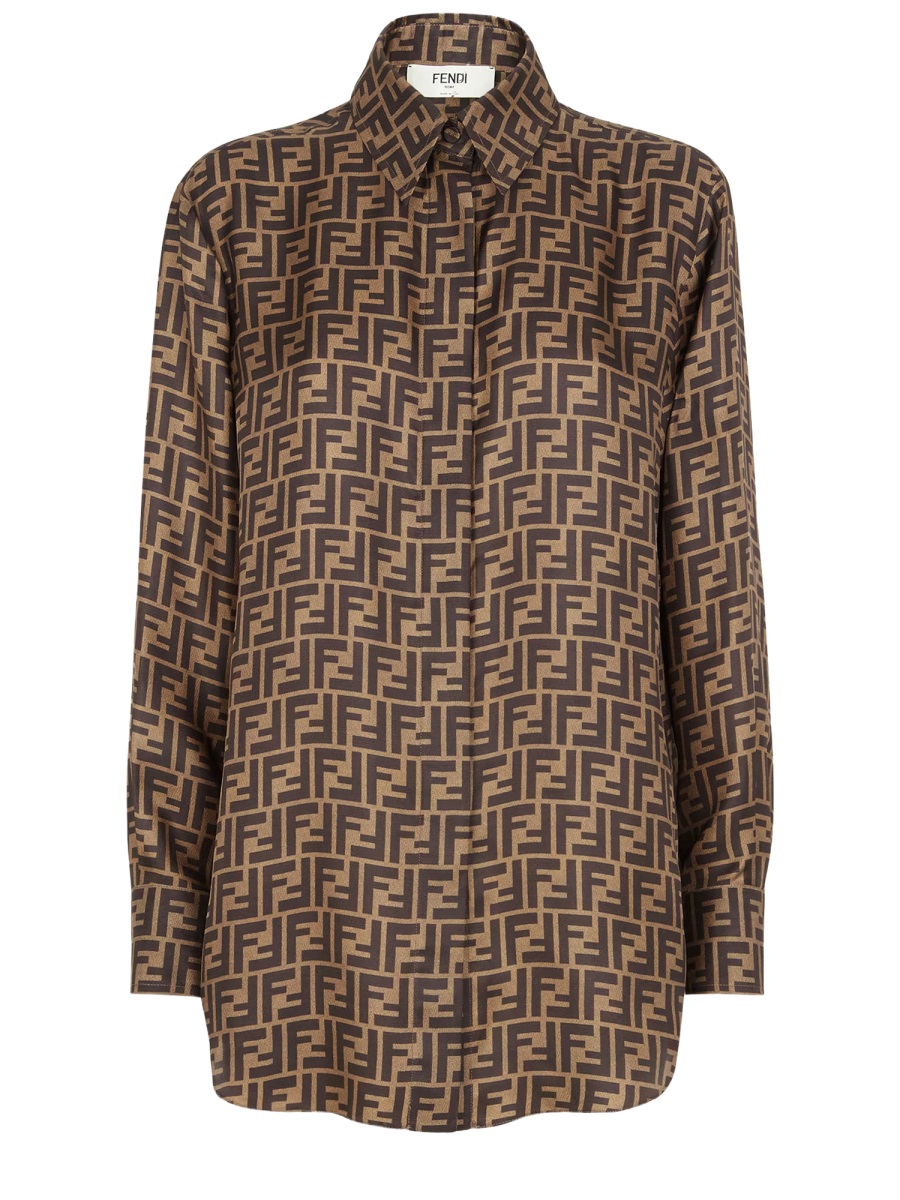 Fendi Silk Shirt "Ff"