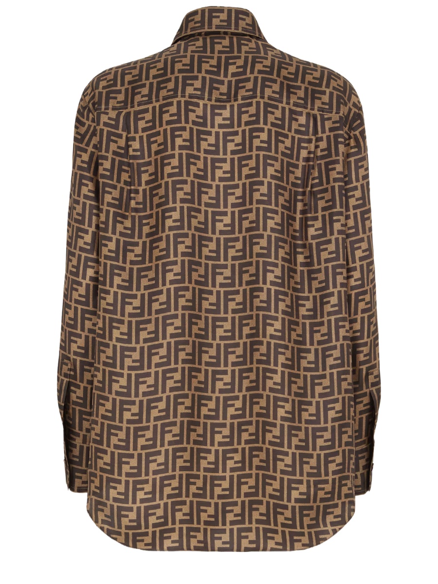 Fendi Silk Shirt "Ff"