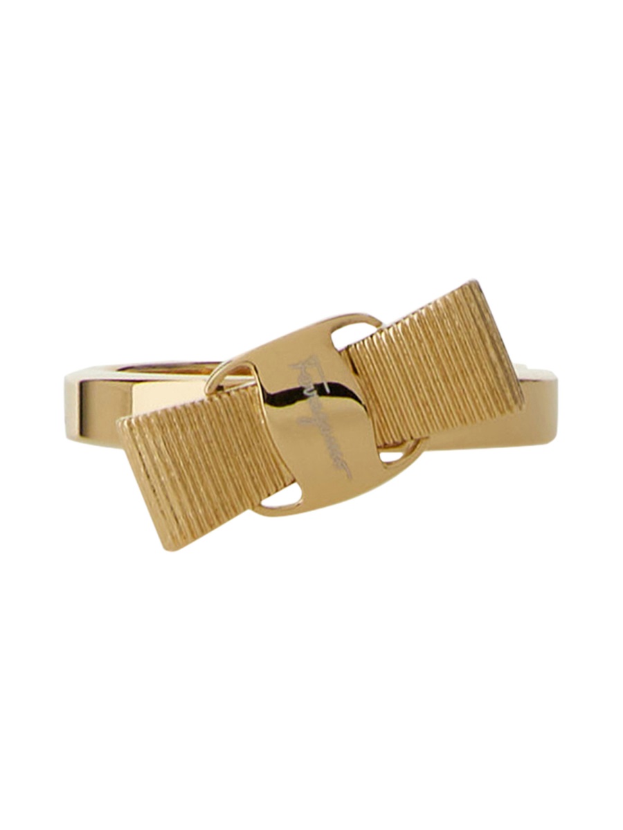 Ferragamo Anello Con Fiocco "Vara"