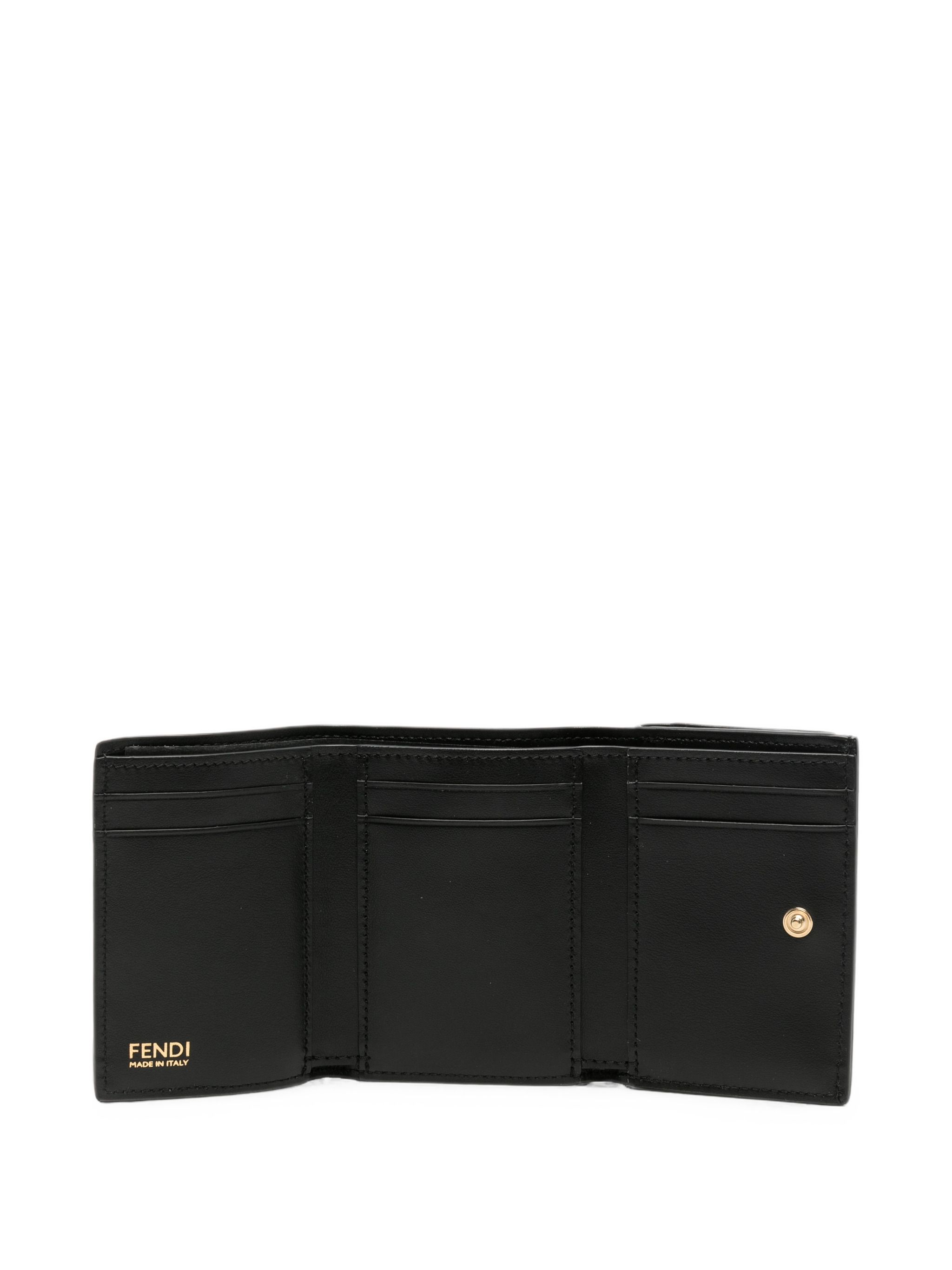 Fendi Ff Mini Trifold Wallet