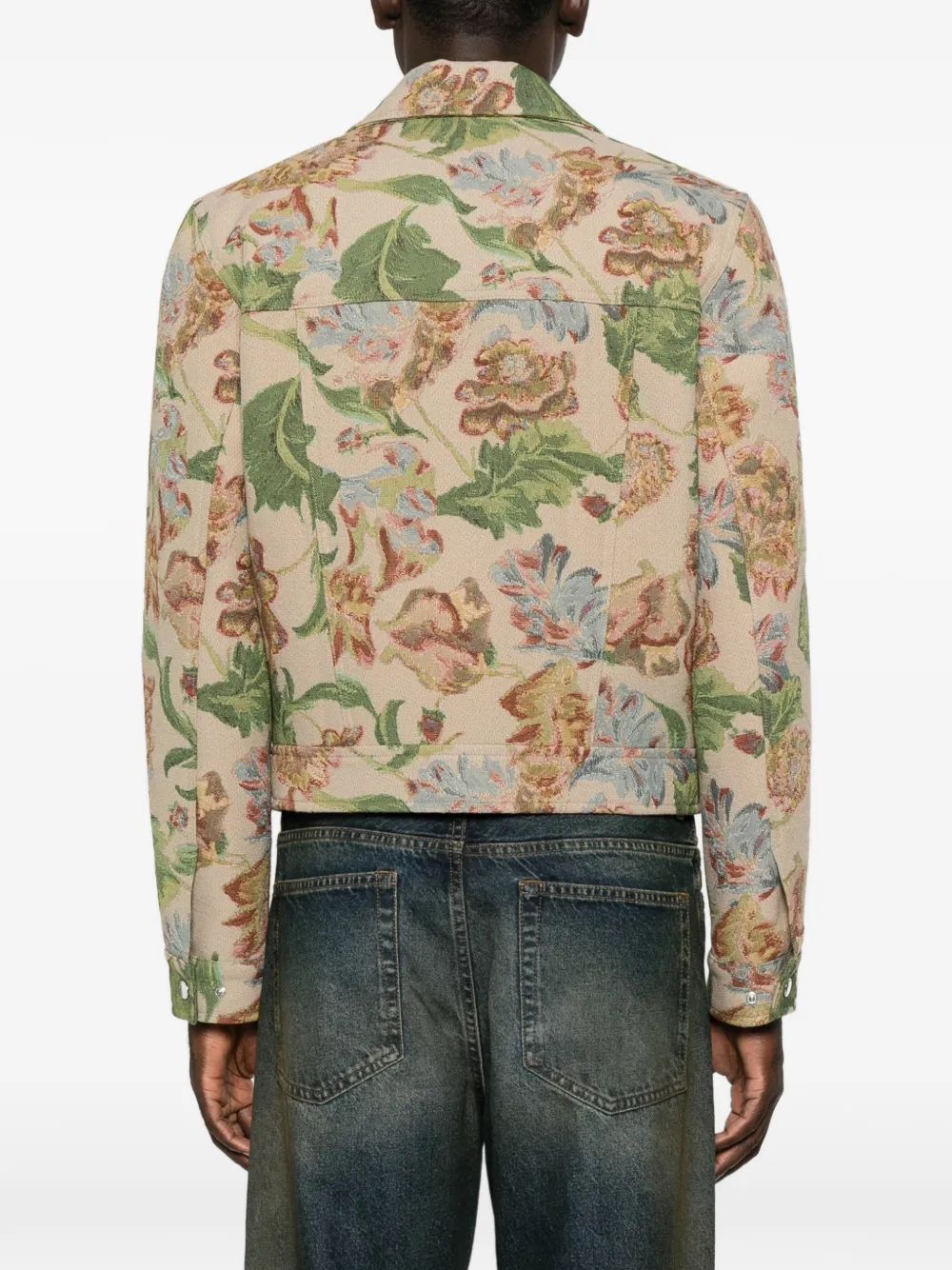 Amiri Floral Tapestry Jacket