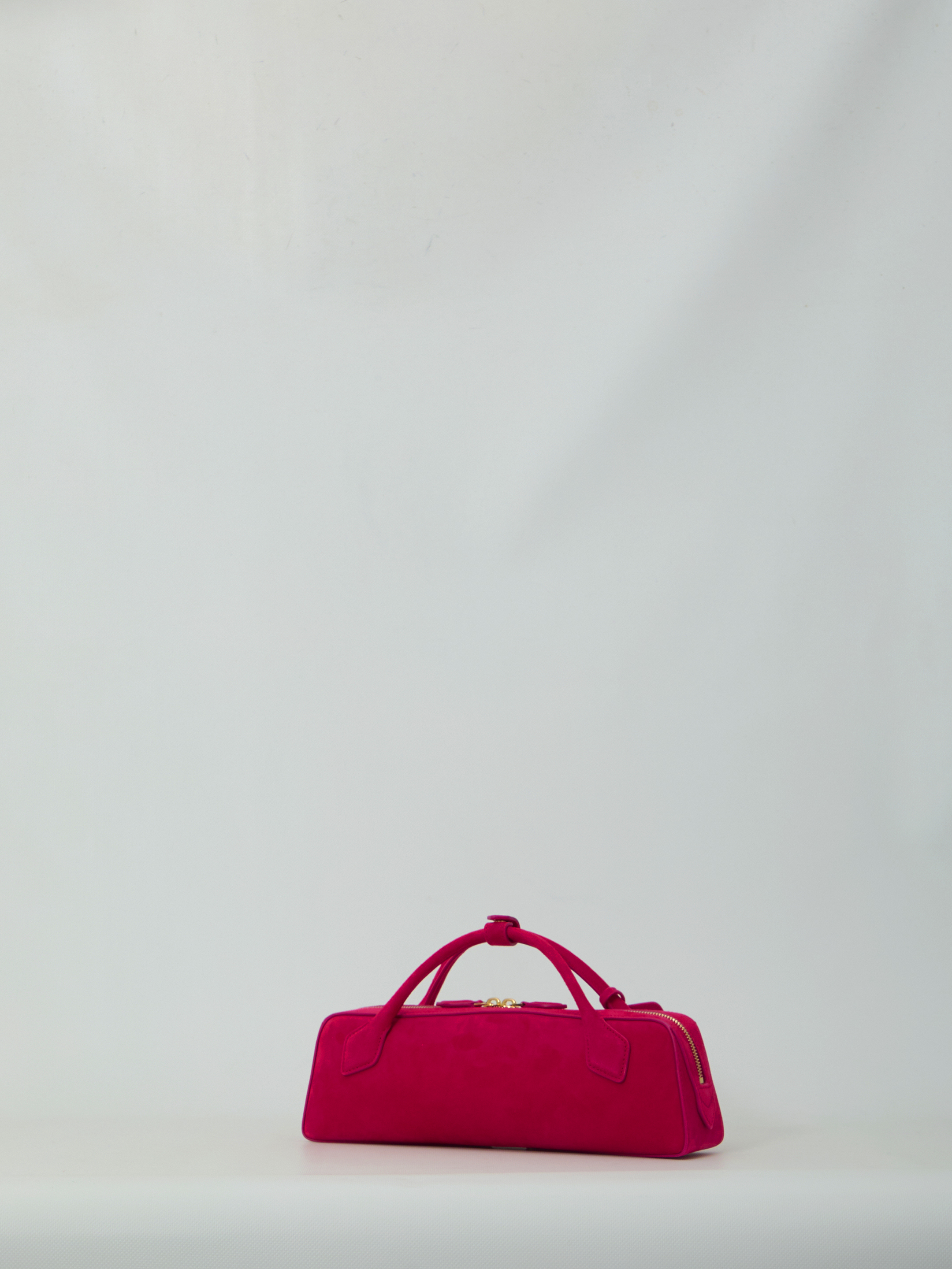 Alaïa Alaia Fluo Pink Suede Teckel Handbag