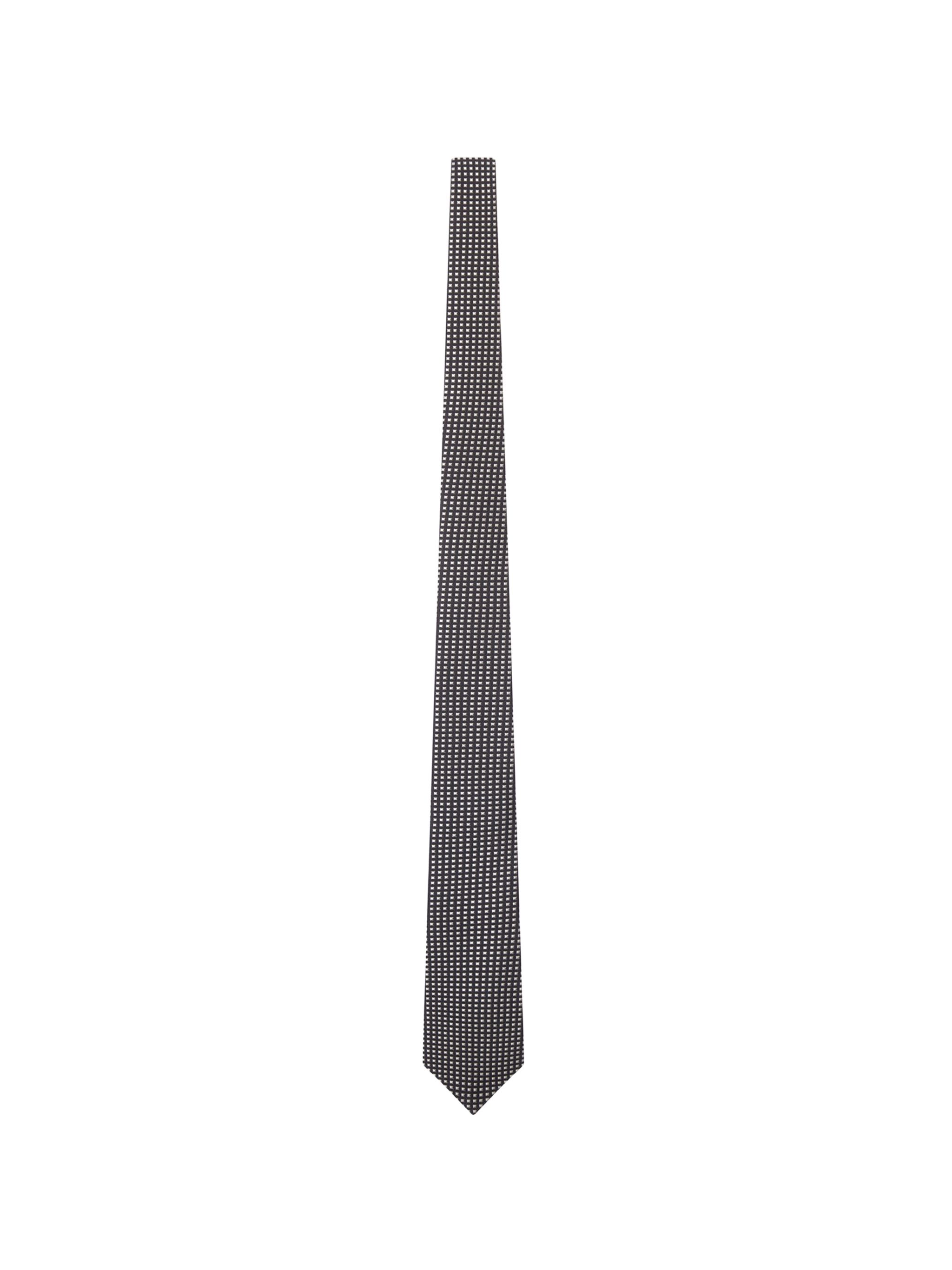 Tom Ford Geometric-Pattern Silk Tie