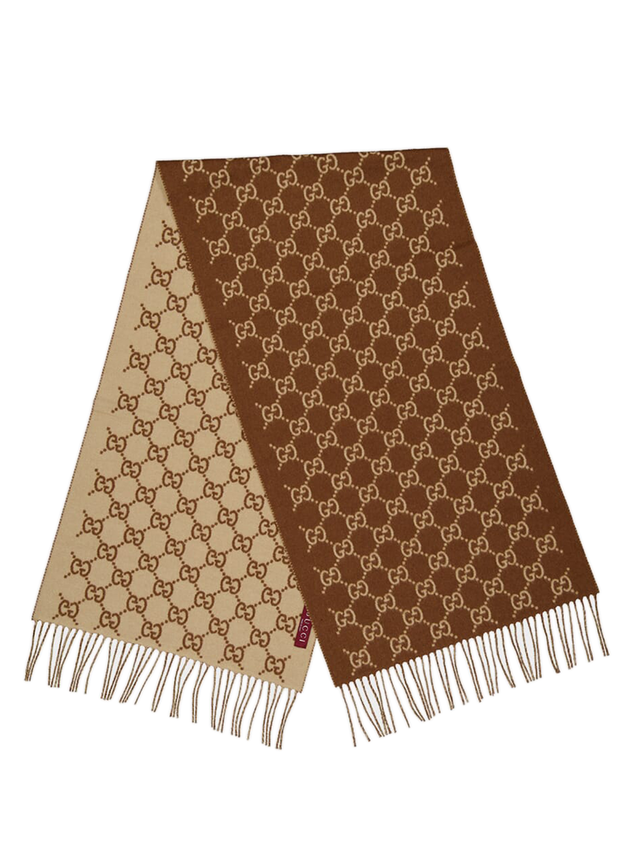 Gucci Gg Cashmere Scarf