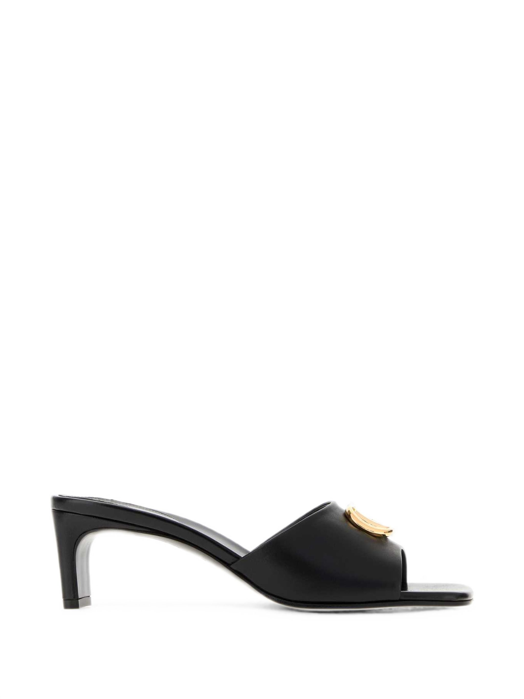 Gucci Gg Marmont Leather Mules
