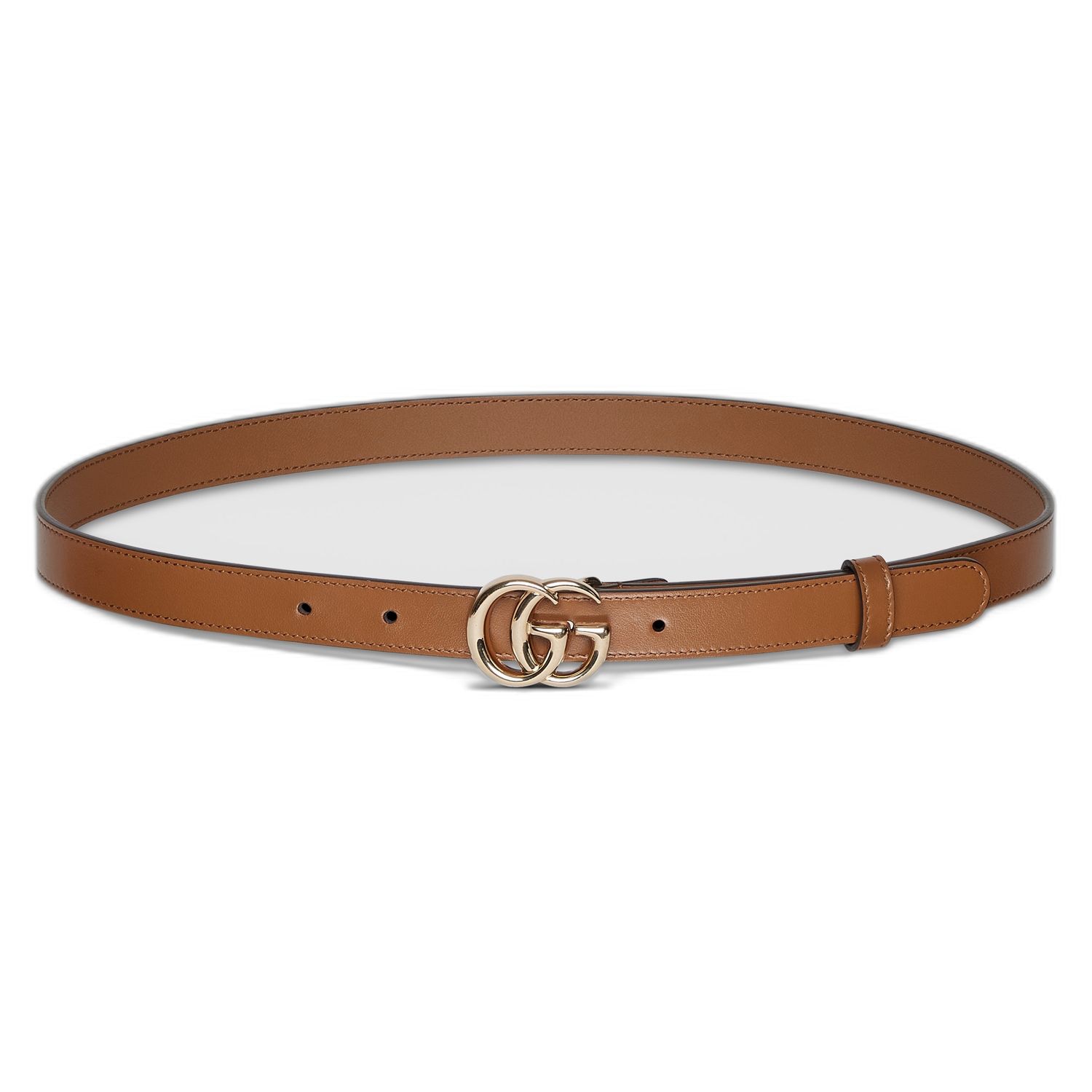 Gucci Gg Marmont Thin Leather Belt