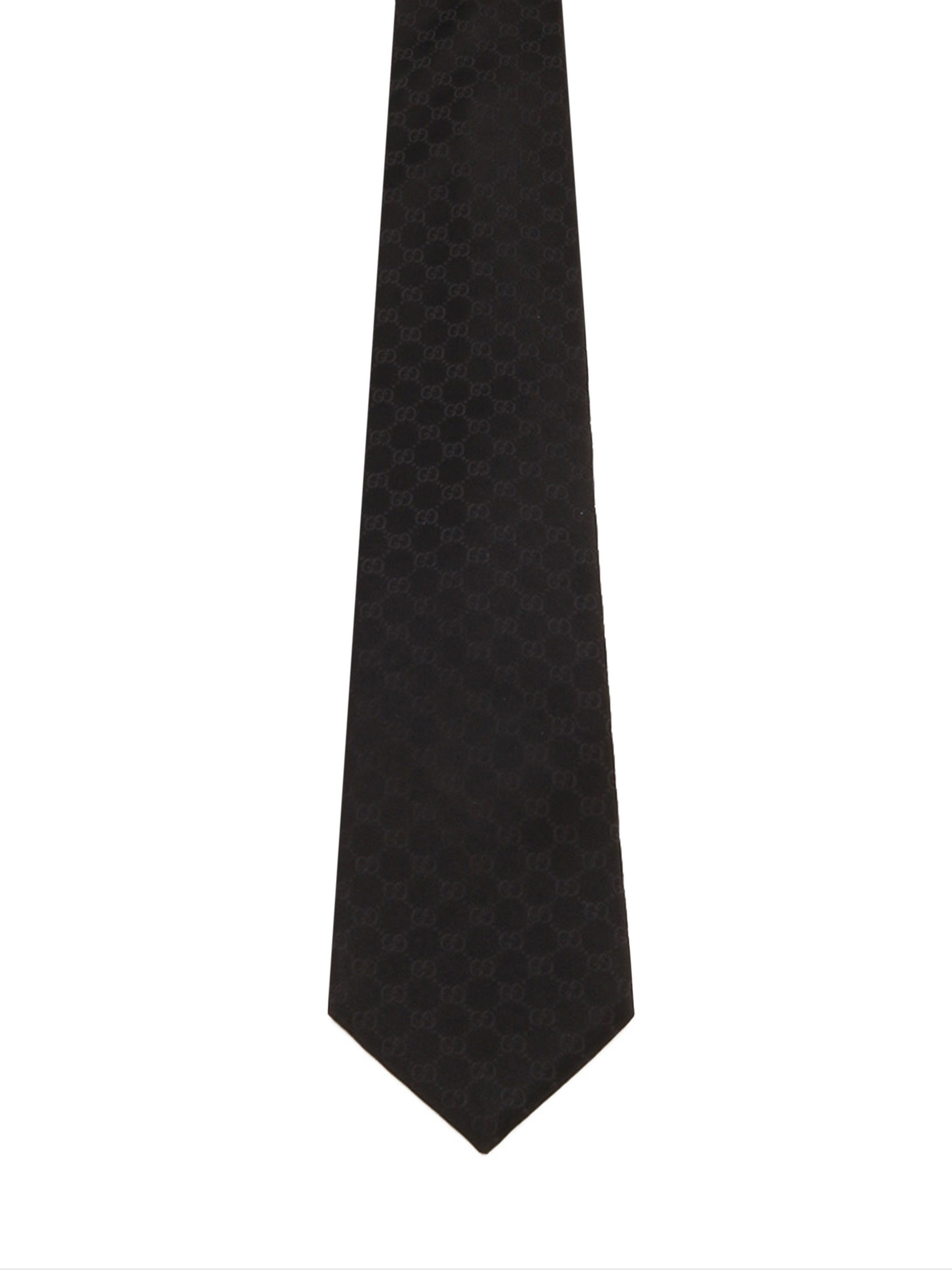 Gucci Gg Silk Tie