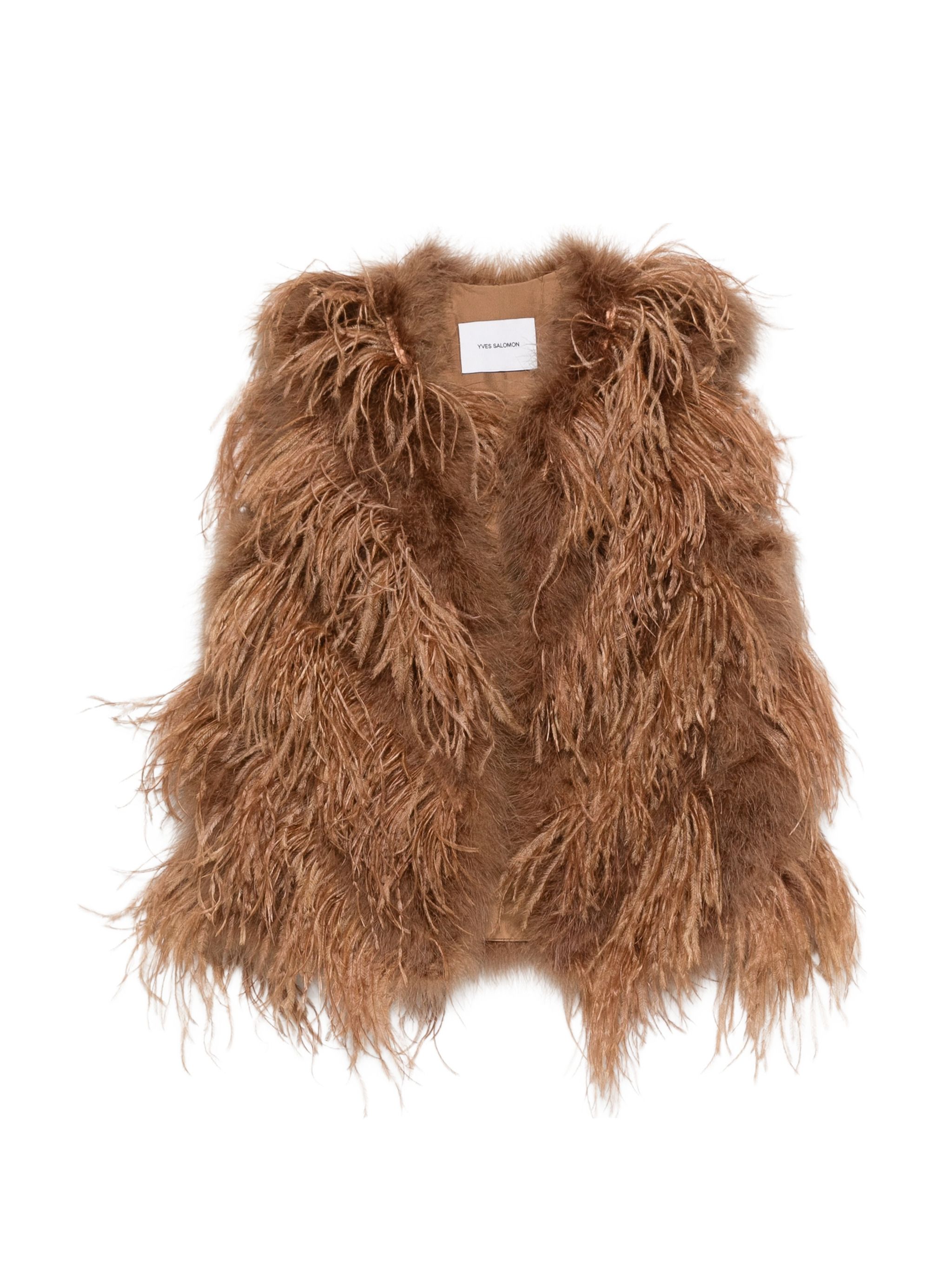 Yves Salomon Gilet 55Cm