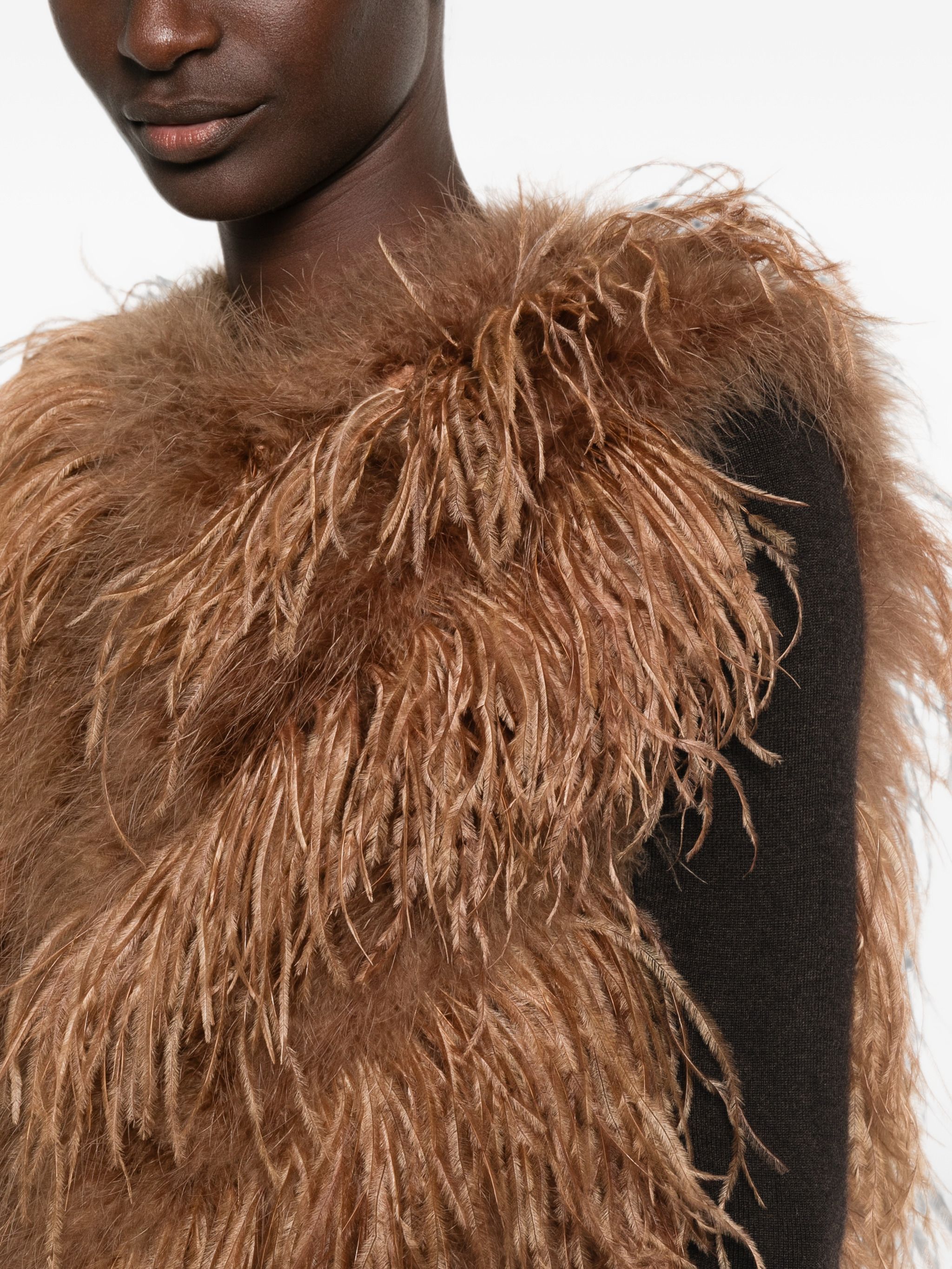 Yves Salomon Gilet 55Cm