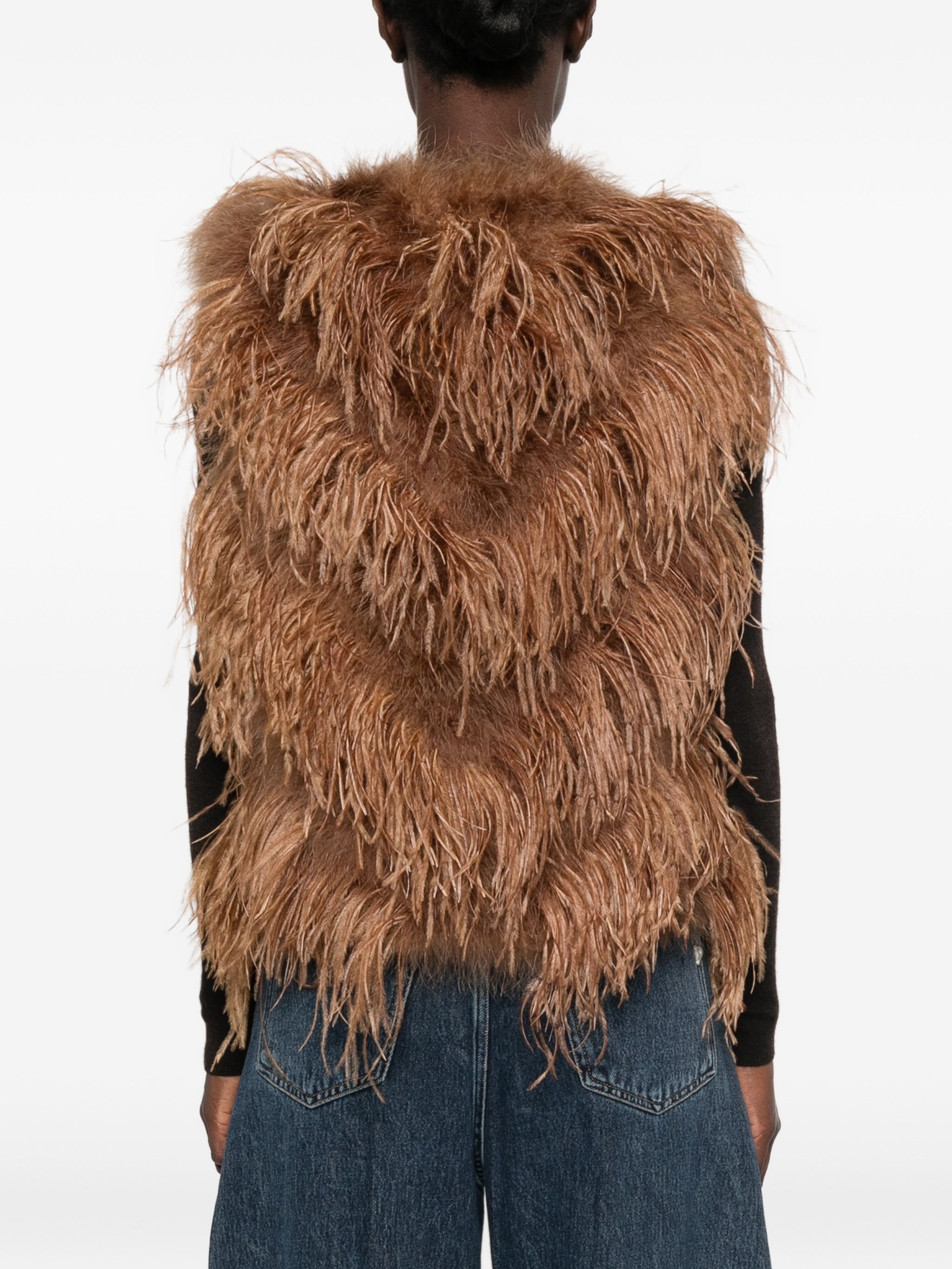Yves Salomon Gilet 55Cm