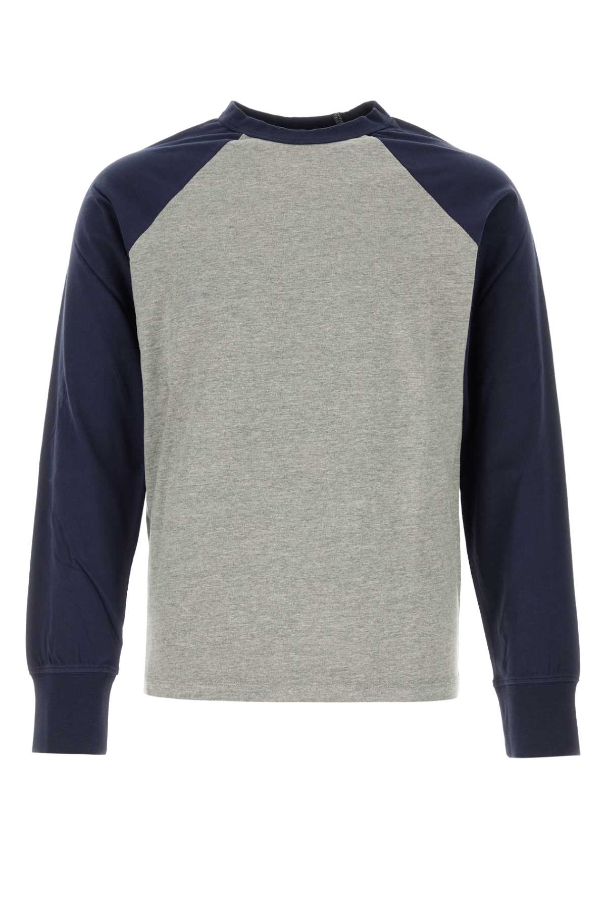 Gimaguas Samuel Ls T-Shirt Navy-Grey