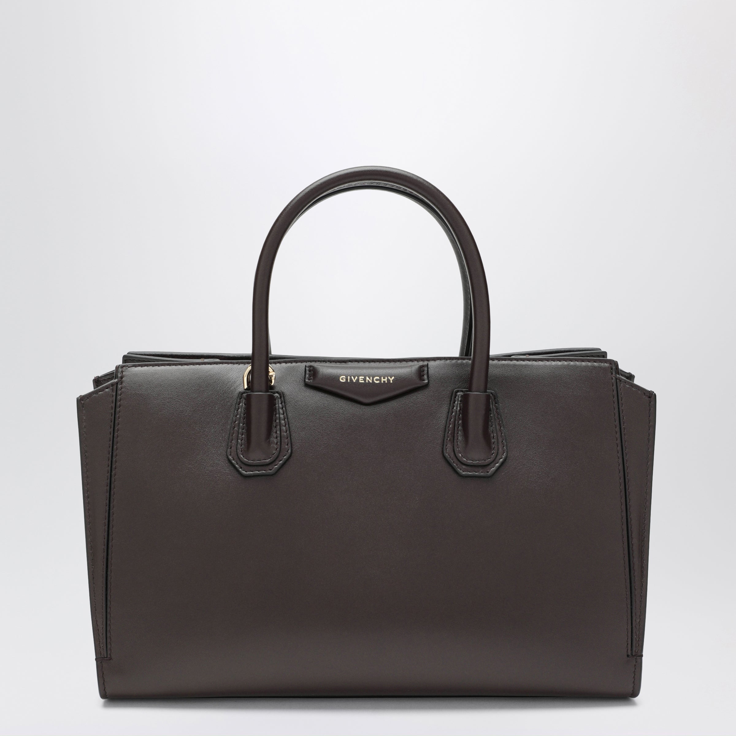 Givenchy Antigona Catchall Bag In Leather, Brown