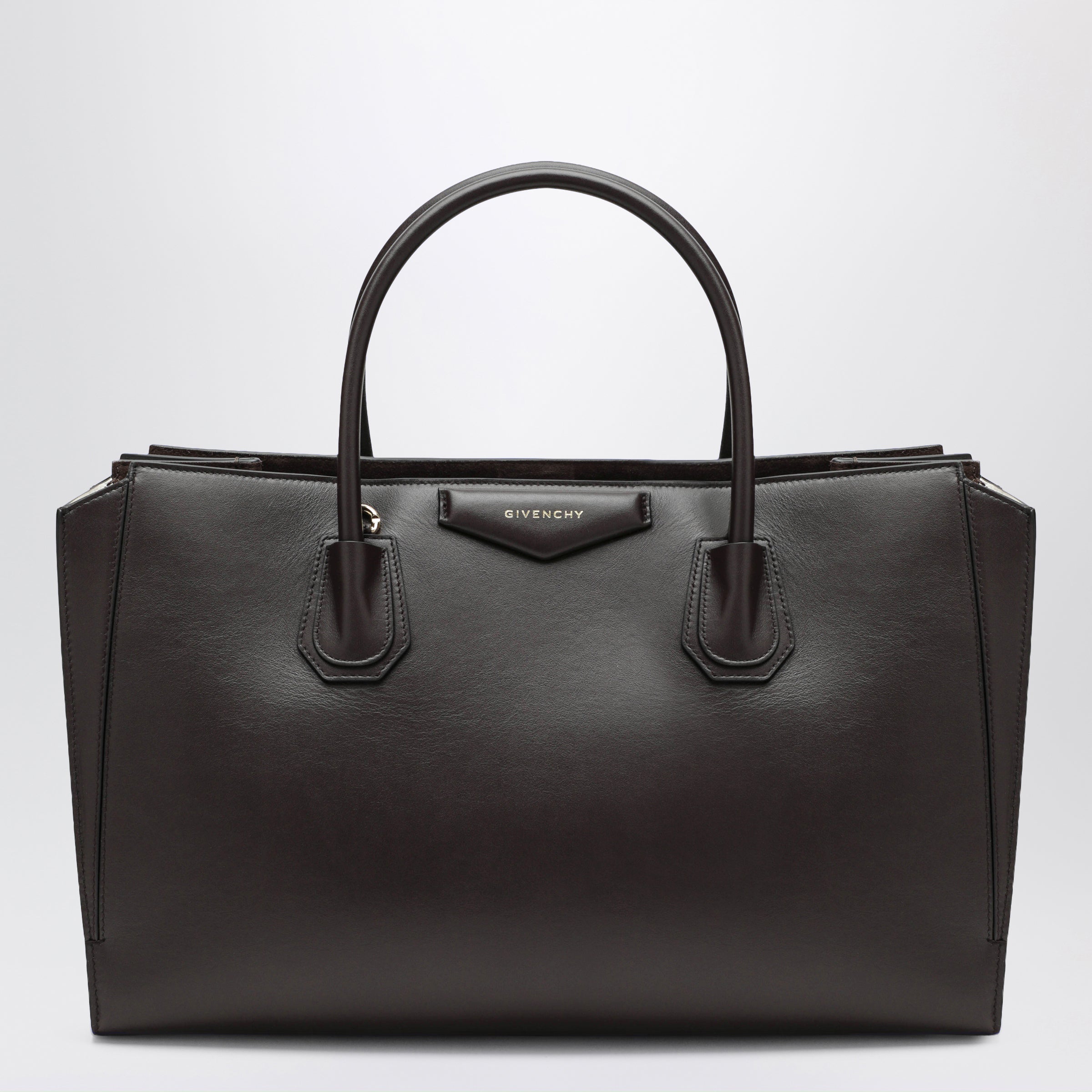 Givenchy Antigona Catchall Medium Brown Leather B