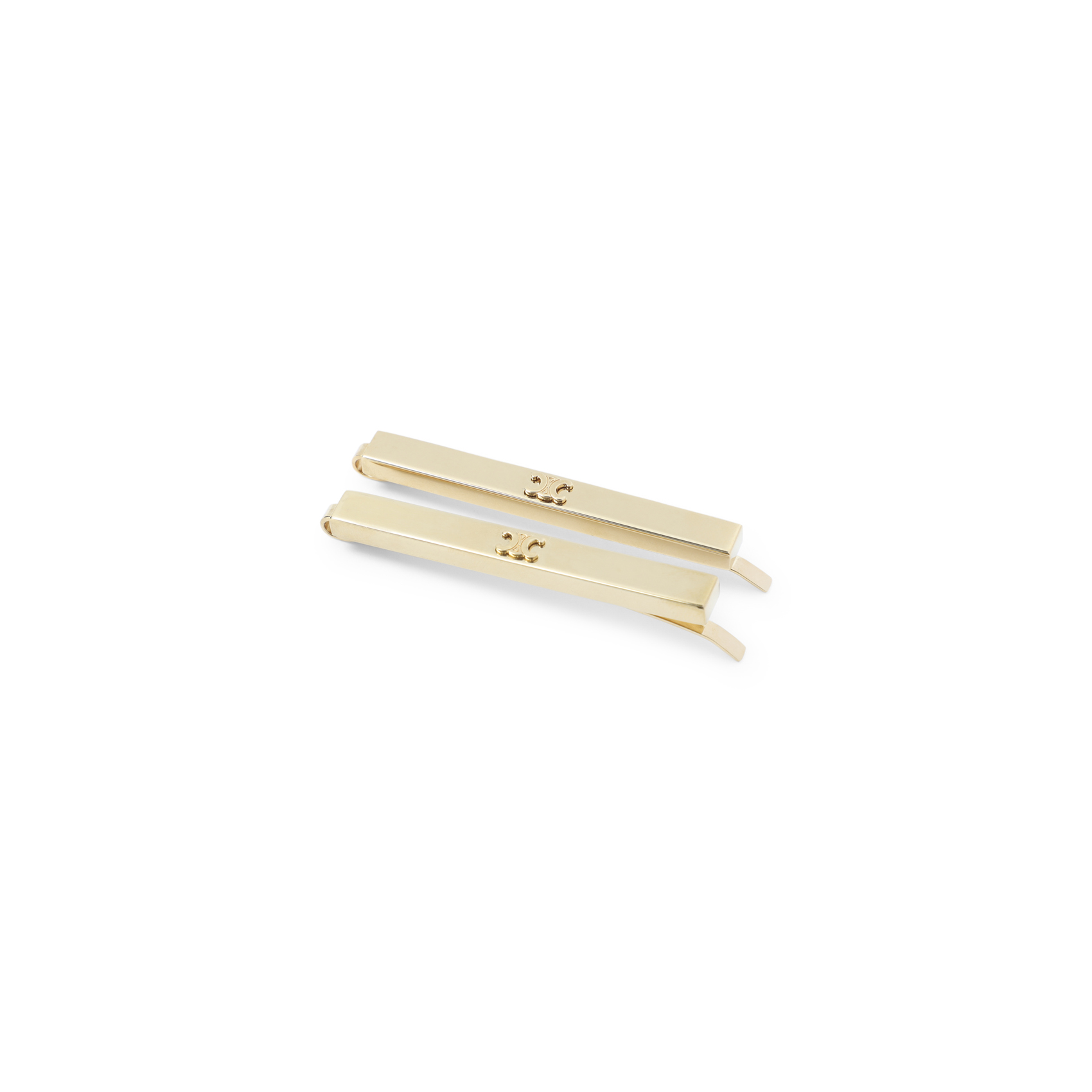 Celine Gold Set Of 2 Hair Slides