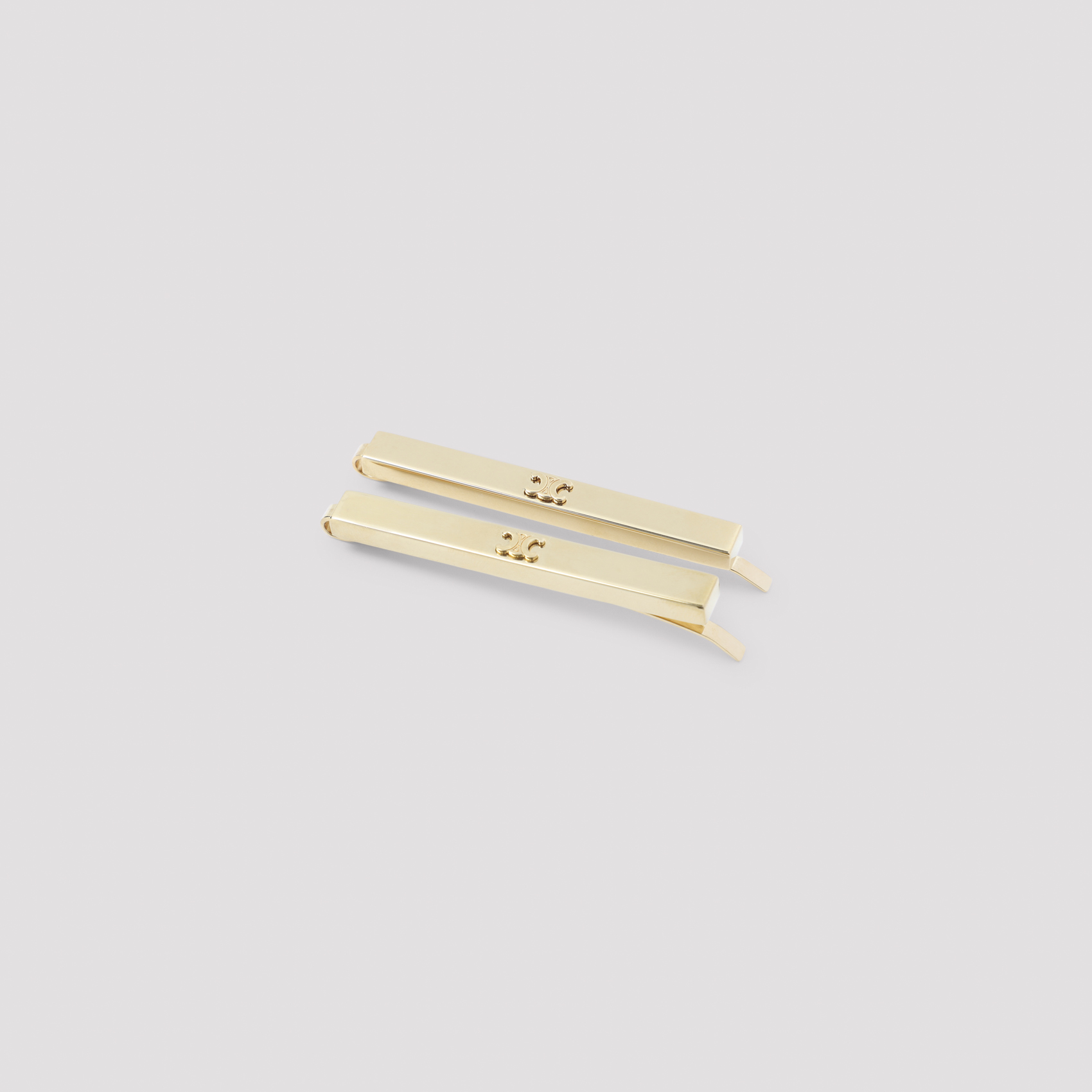 Celine Gold Set Of 2 Hair Slides