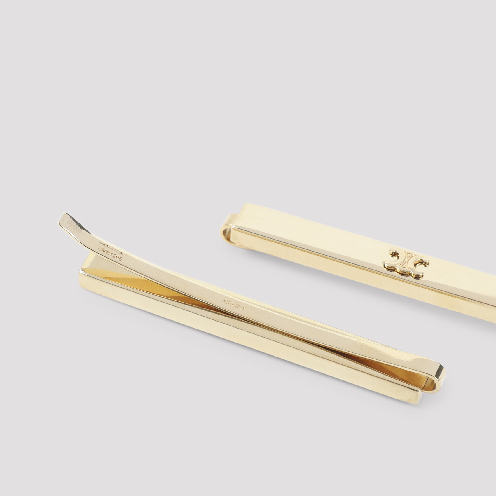 Celine Gold Set Of 2 Hair Slides