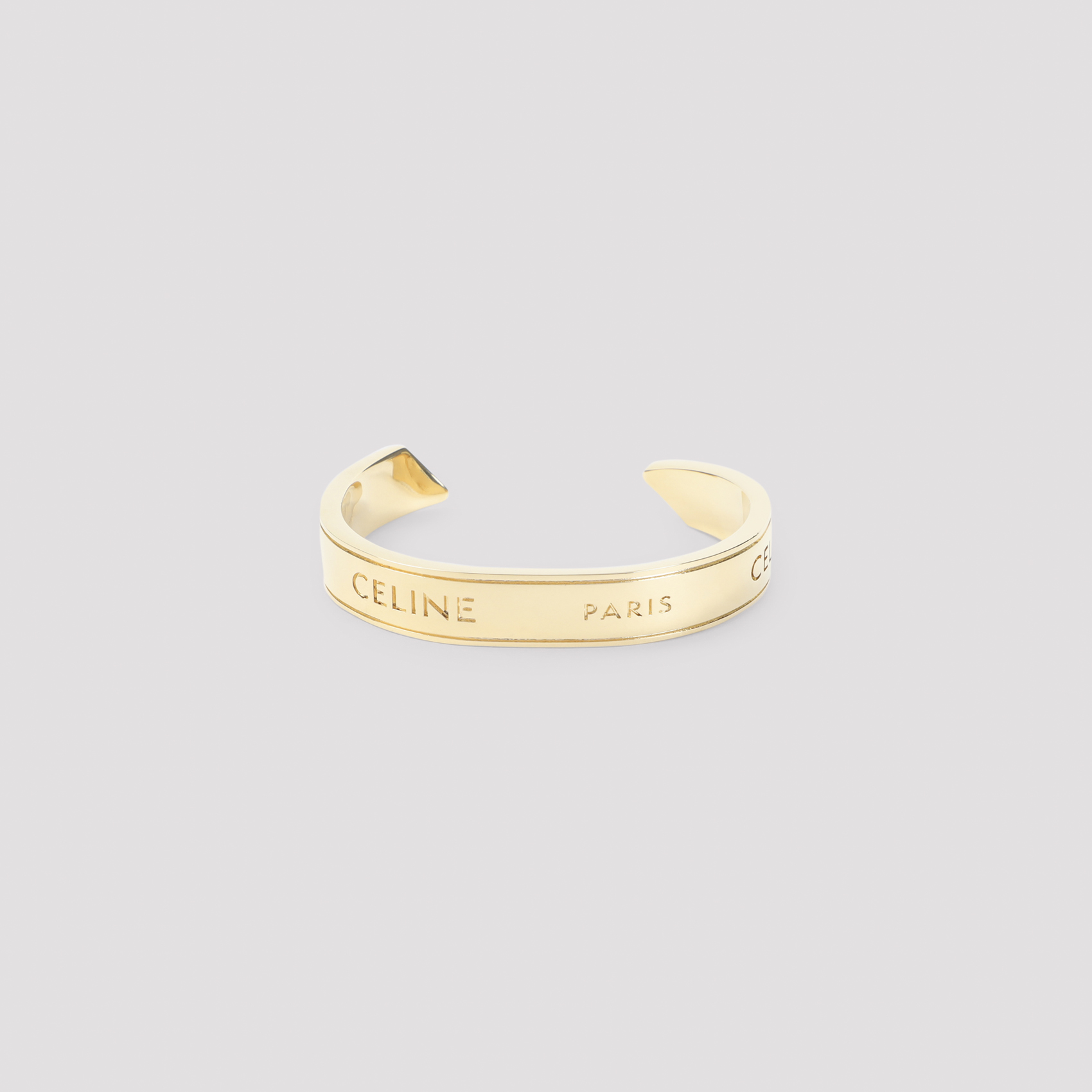 Celine Gold Small Cuff Bracelet