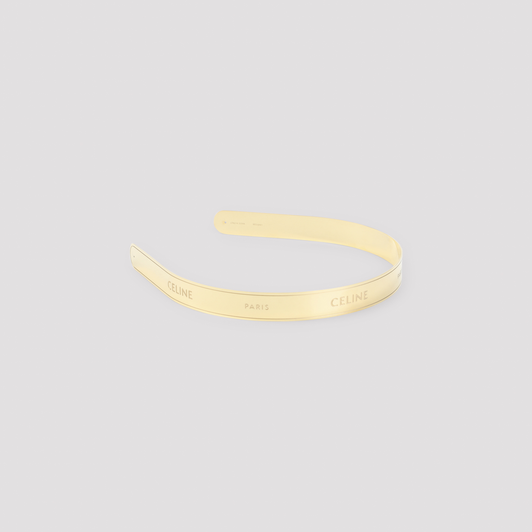 Celine Gold Thin Headband