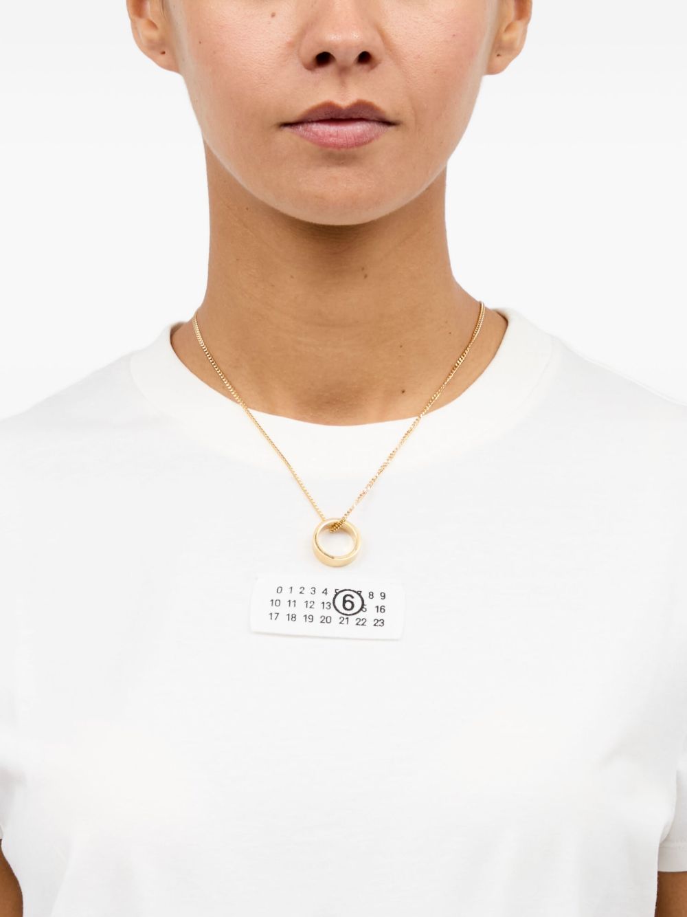 Mm6 maison margiela Gold-Tone Lobster Claw Bijoux