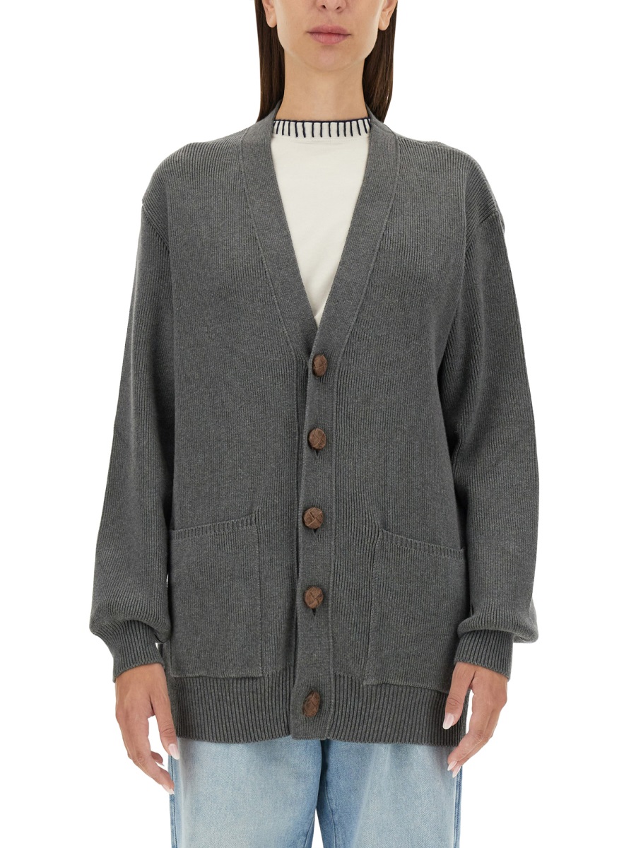 Golden Goose Cardigan Con Logo