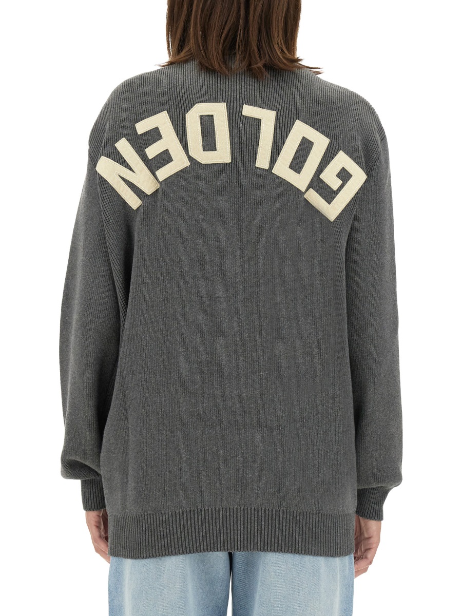 Golden Goose Cardigan Con Logo