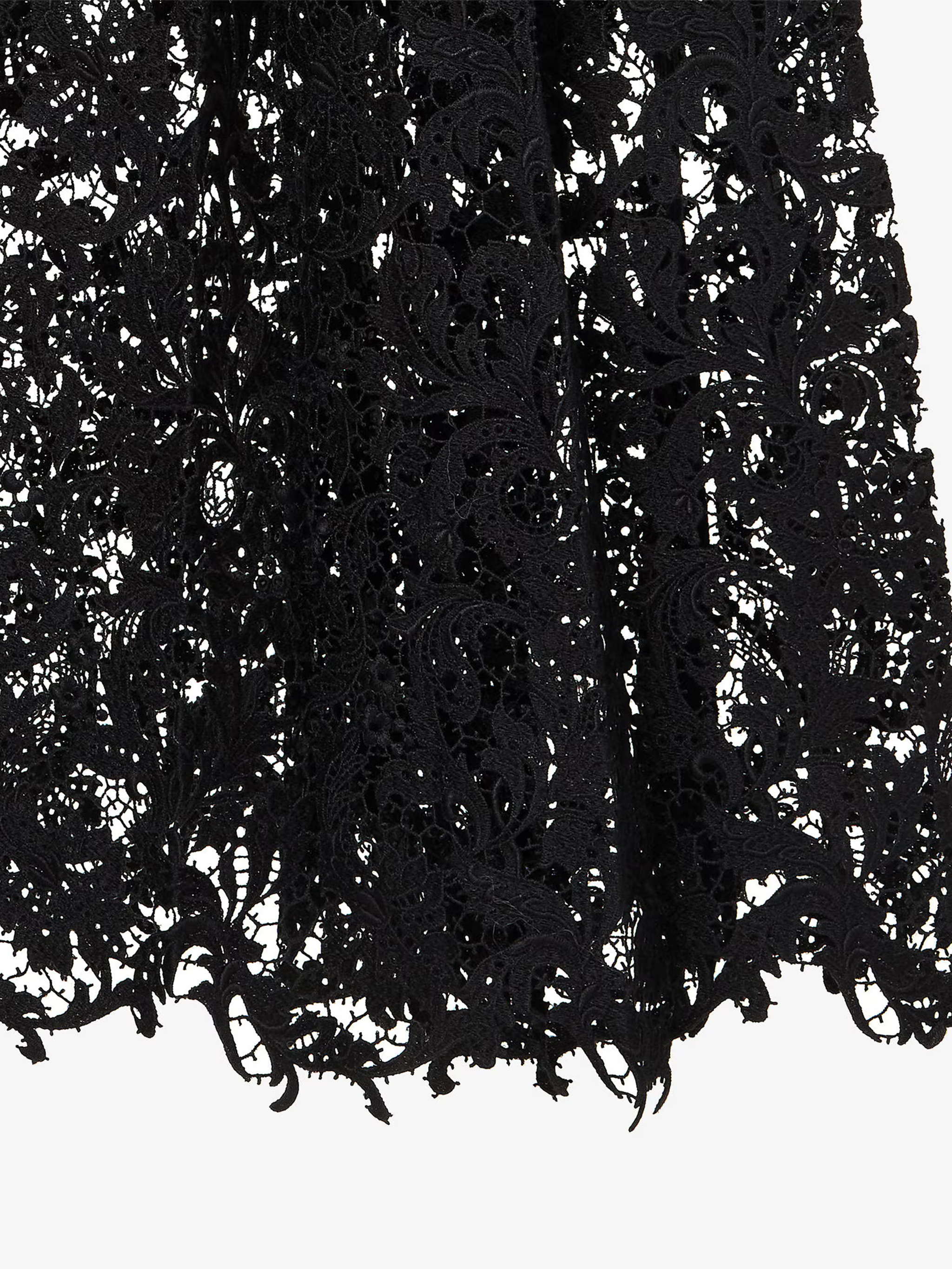 Fendi Gonna In Pizzo Macramè