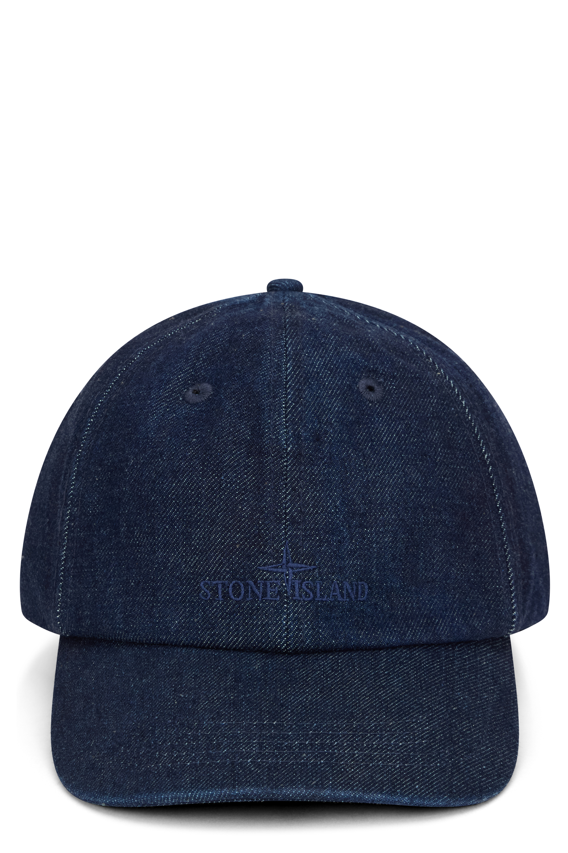 Stone Island Gorra Logo Bordado Azul
