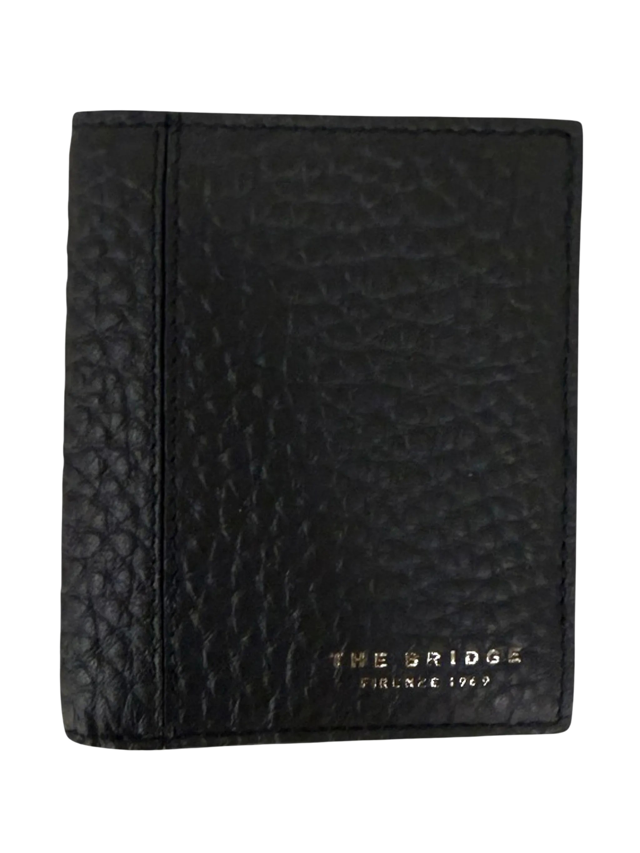 The Bridge Grainy-Effect Bi-Fold Wallet