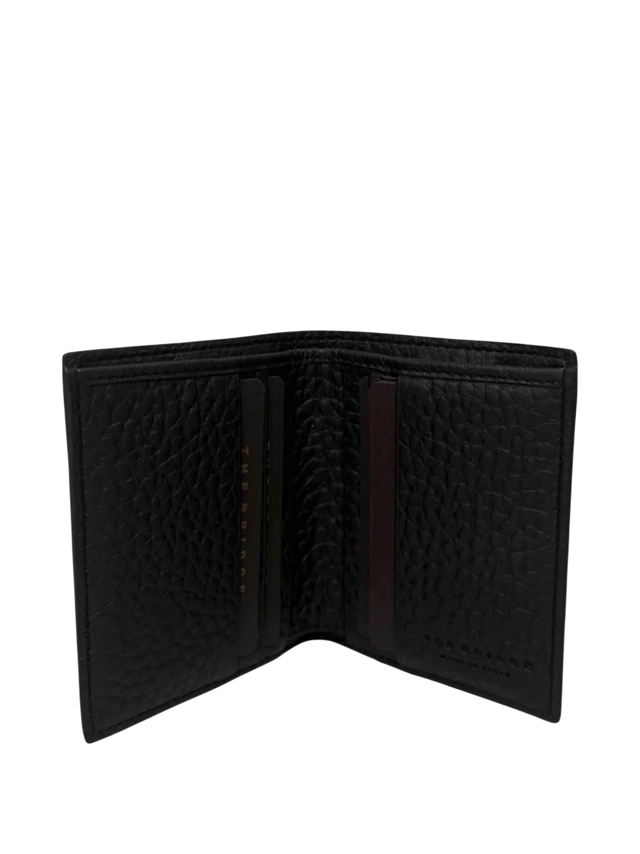 The Bridge Grainy-Effect Bi-Fold Wallet
