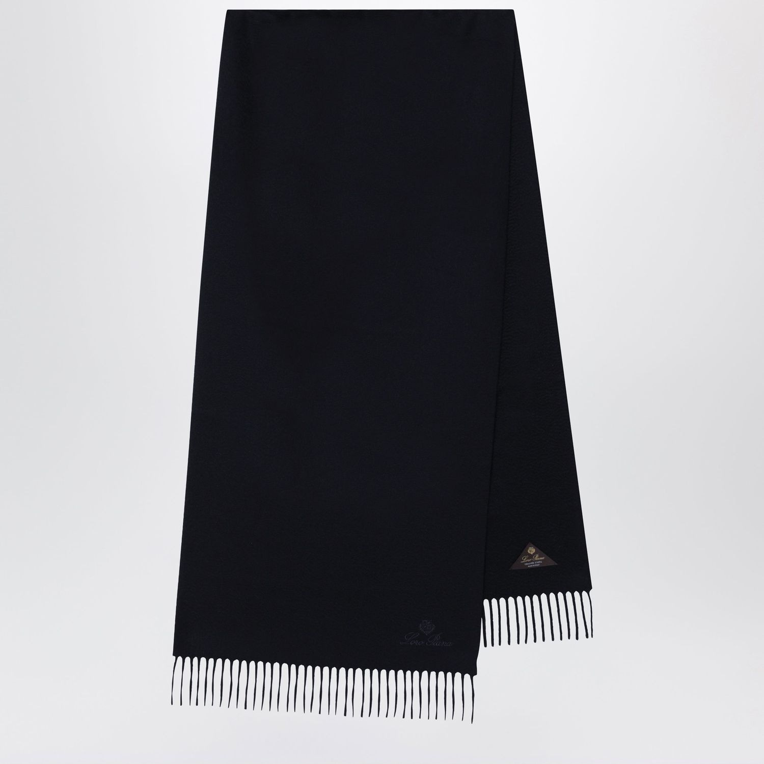 Loro piana Grande Unita Scarf In Navy Blue