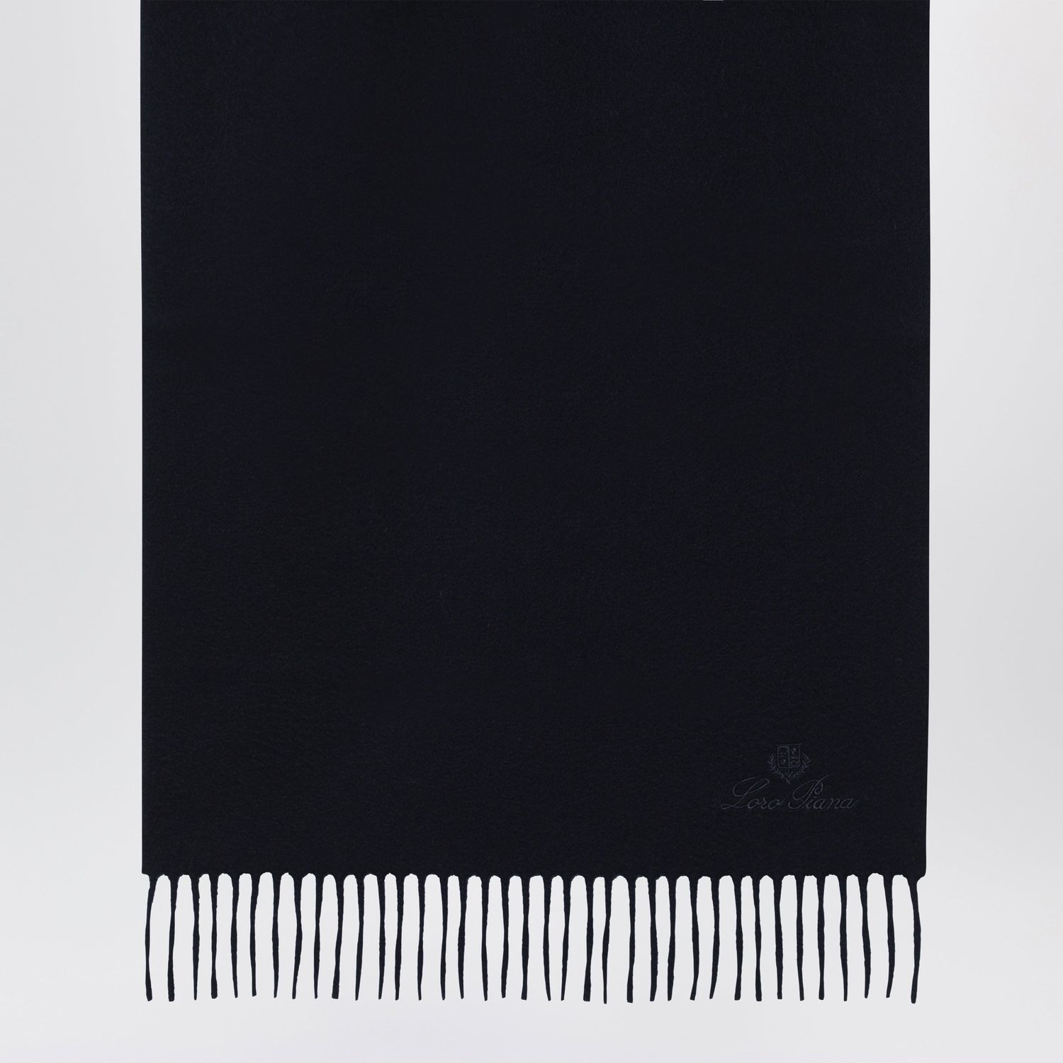 Loro piana Grande Unita Scarf In Navy Blue