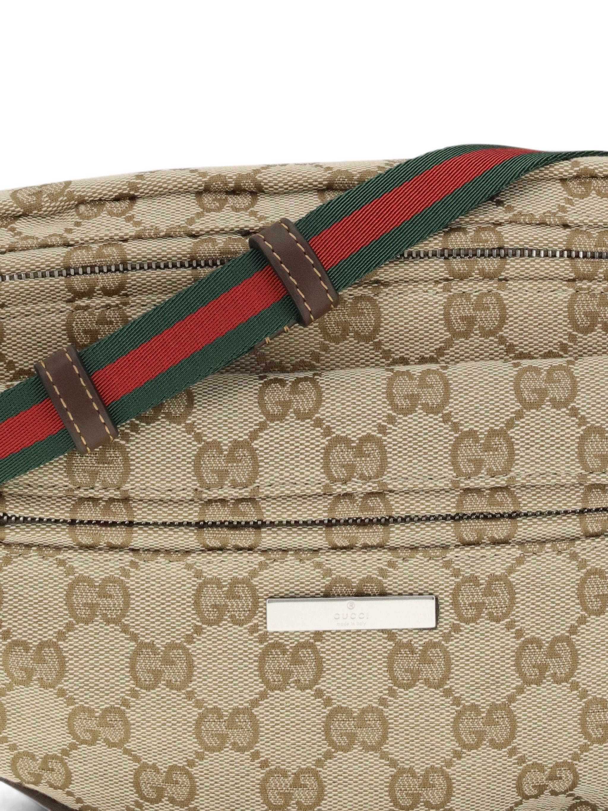 Gucci Gg Canvas Messenger Bag
