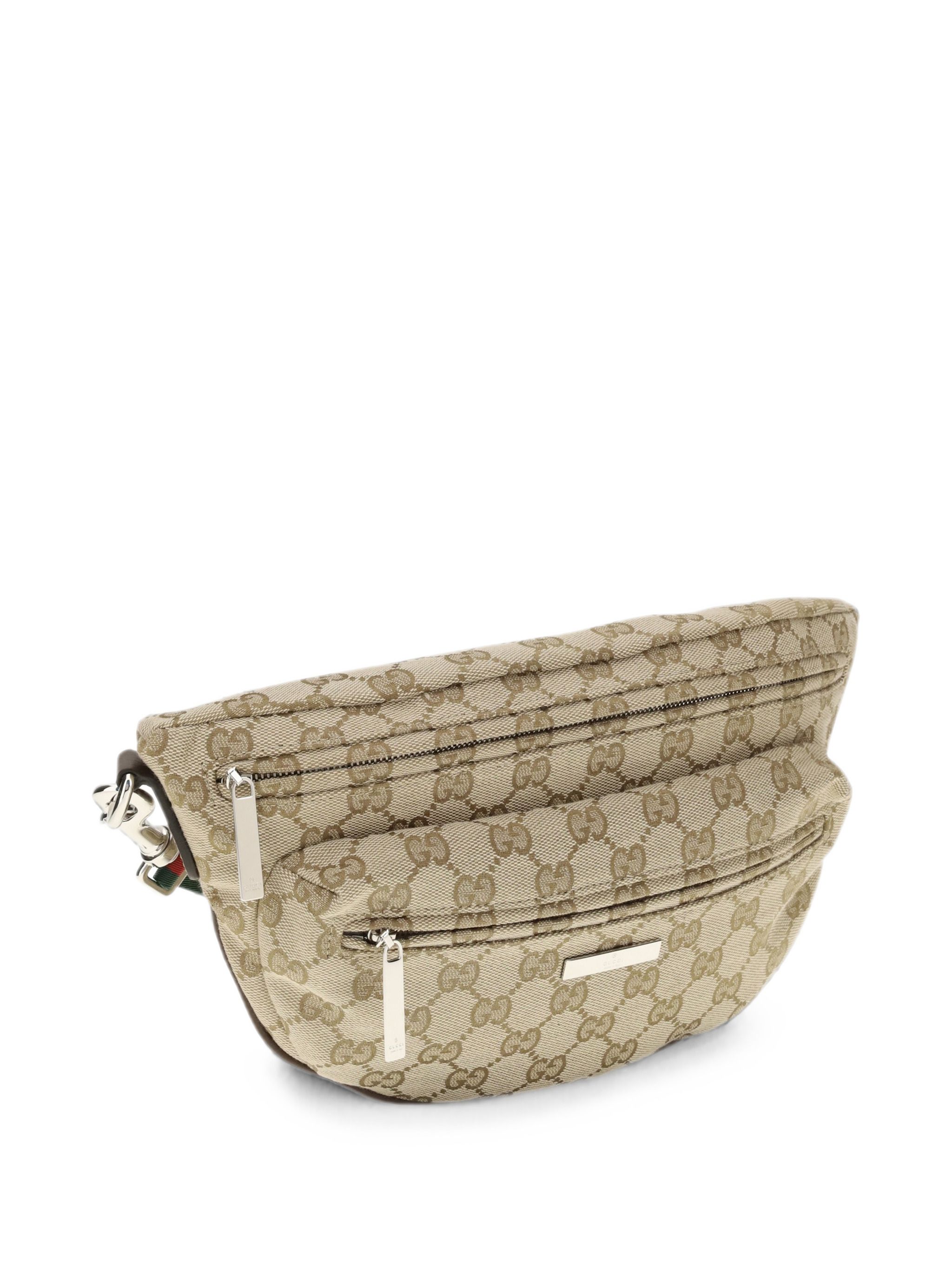Gucci Gg Canvas Messenger Bag