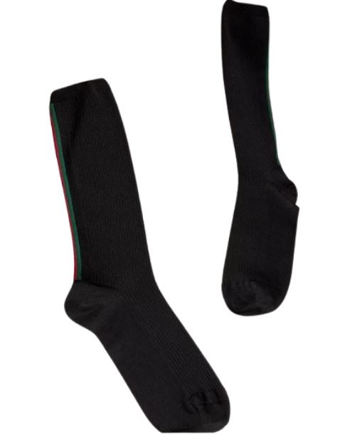 Gucci Gg Jacquard Silk Underwear Black