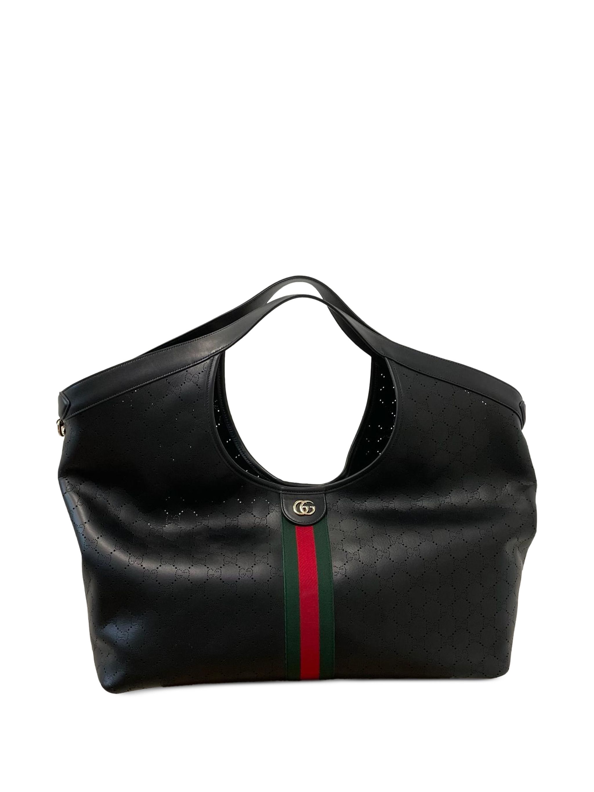 Gucci Giglio Large Tote Bag Black