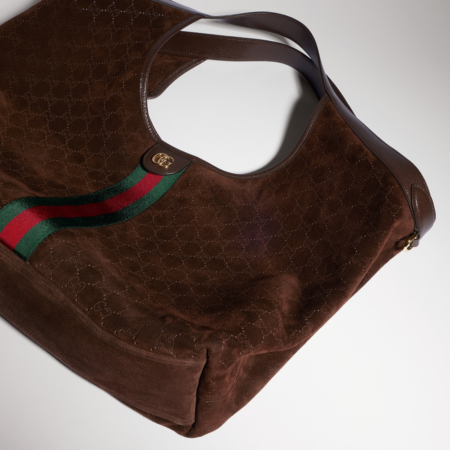 Gucci Giglio Large Tote Brown