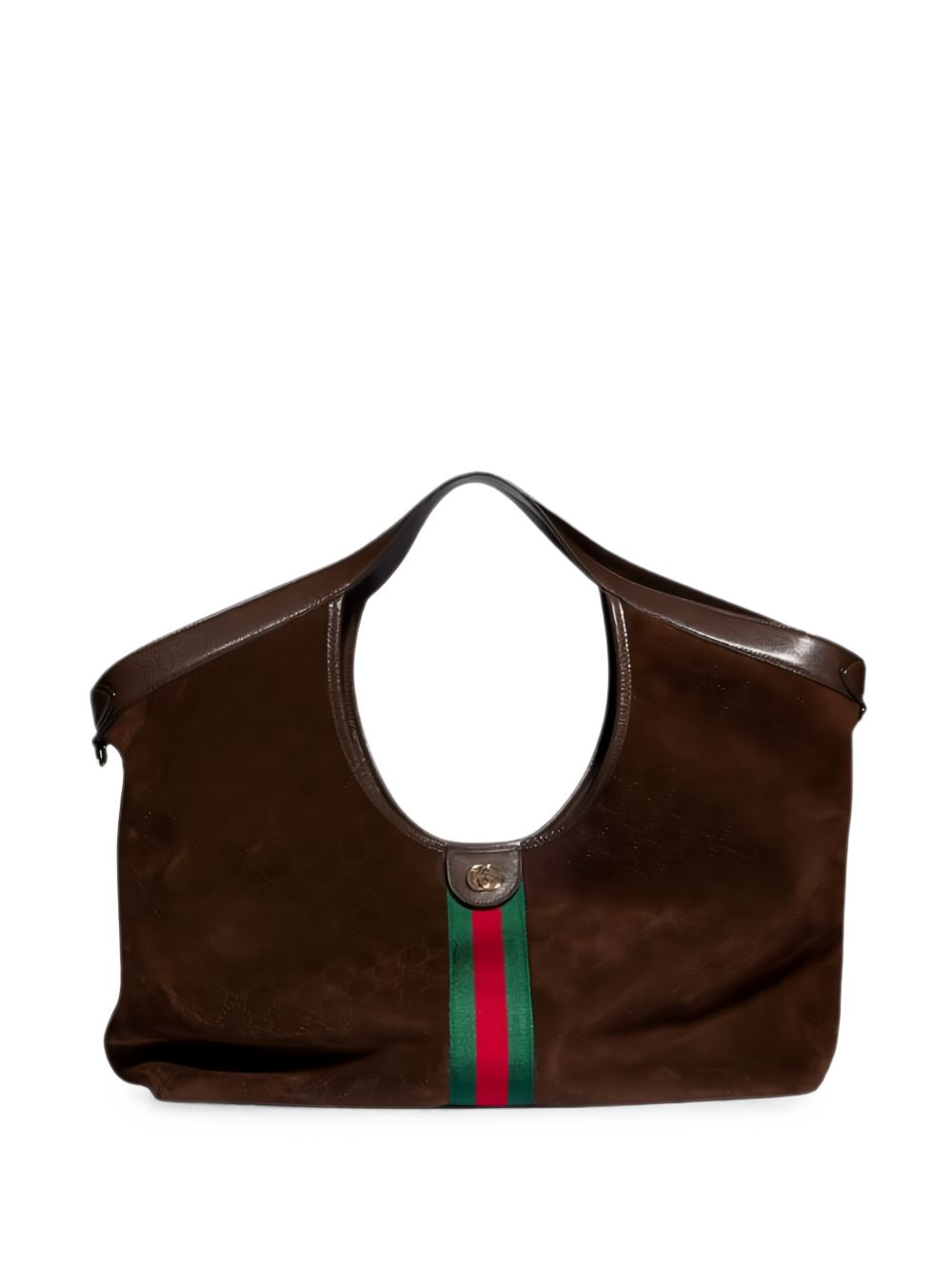 Gucci Giglio Large Tote Brown