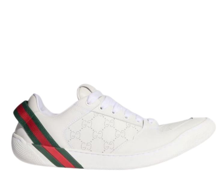 Gucci Horsebit Macassar Leather Loafer White