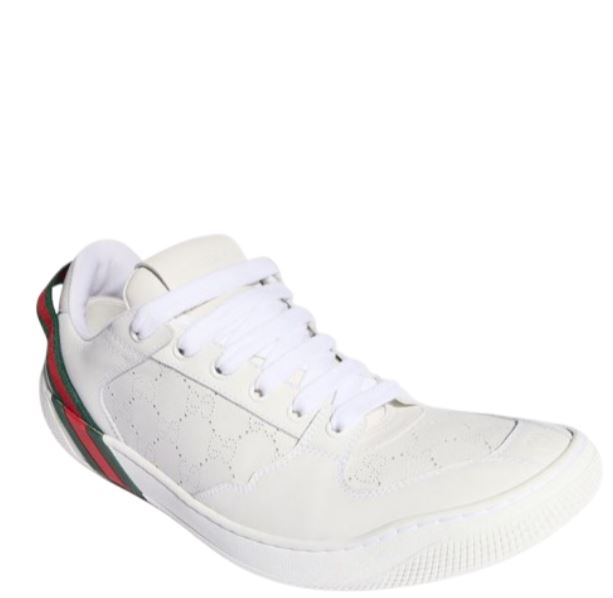 Gucci Horsebit Macassar Leather Loafer White