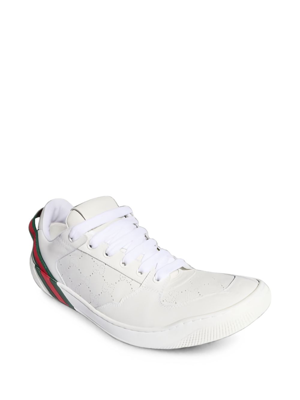 Gucci Horsebit Macassar Leather Loafer White